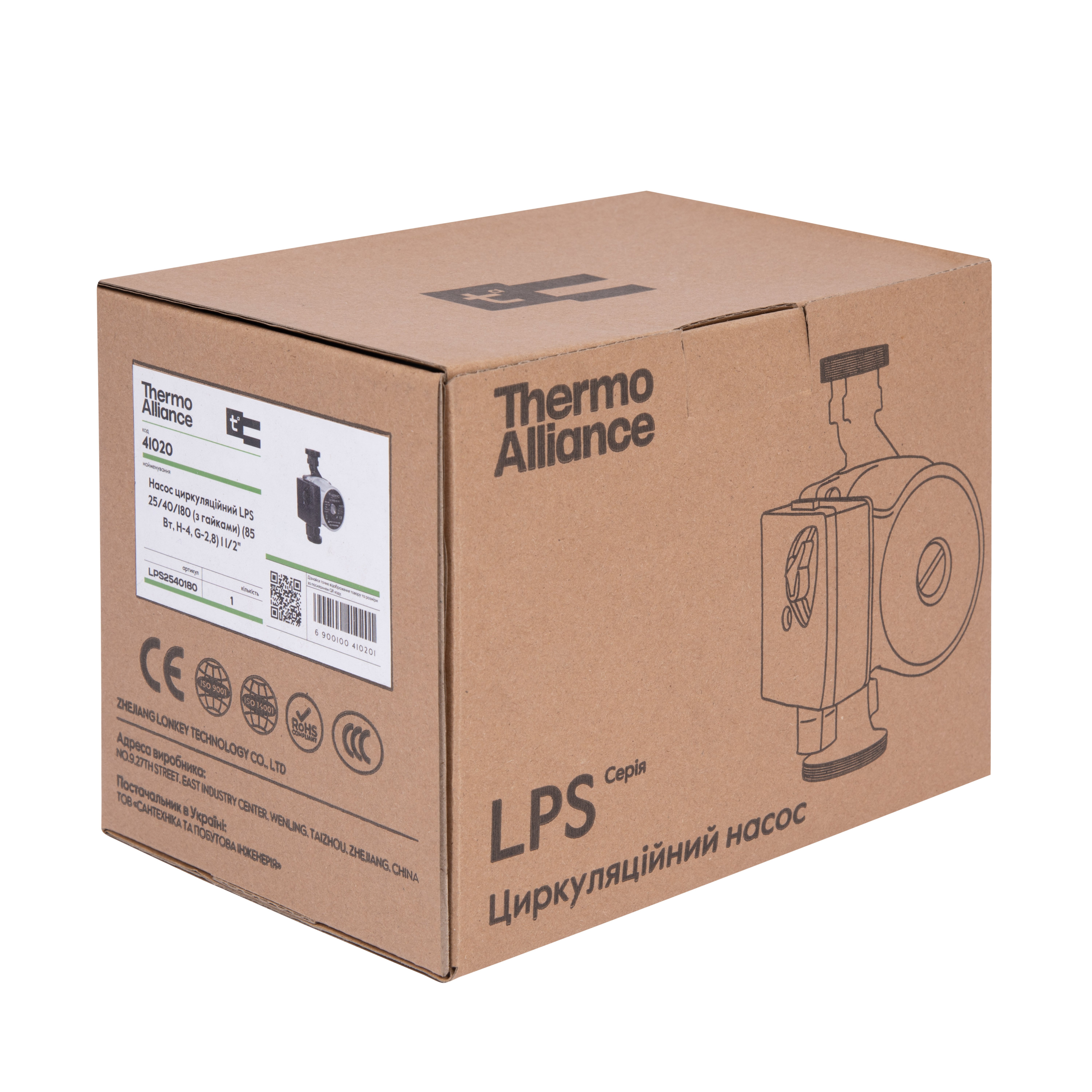 Насос циркуляційний Thermo Alliance LPS 25/40/180