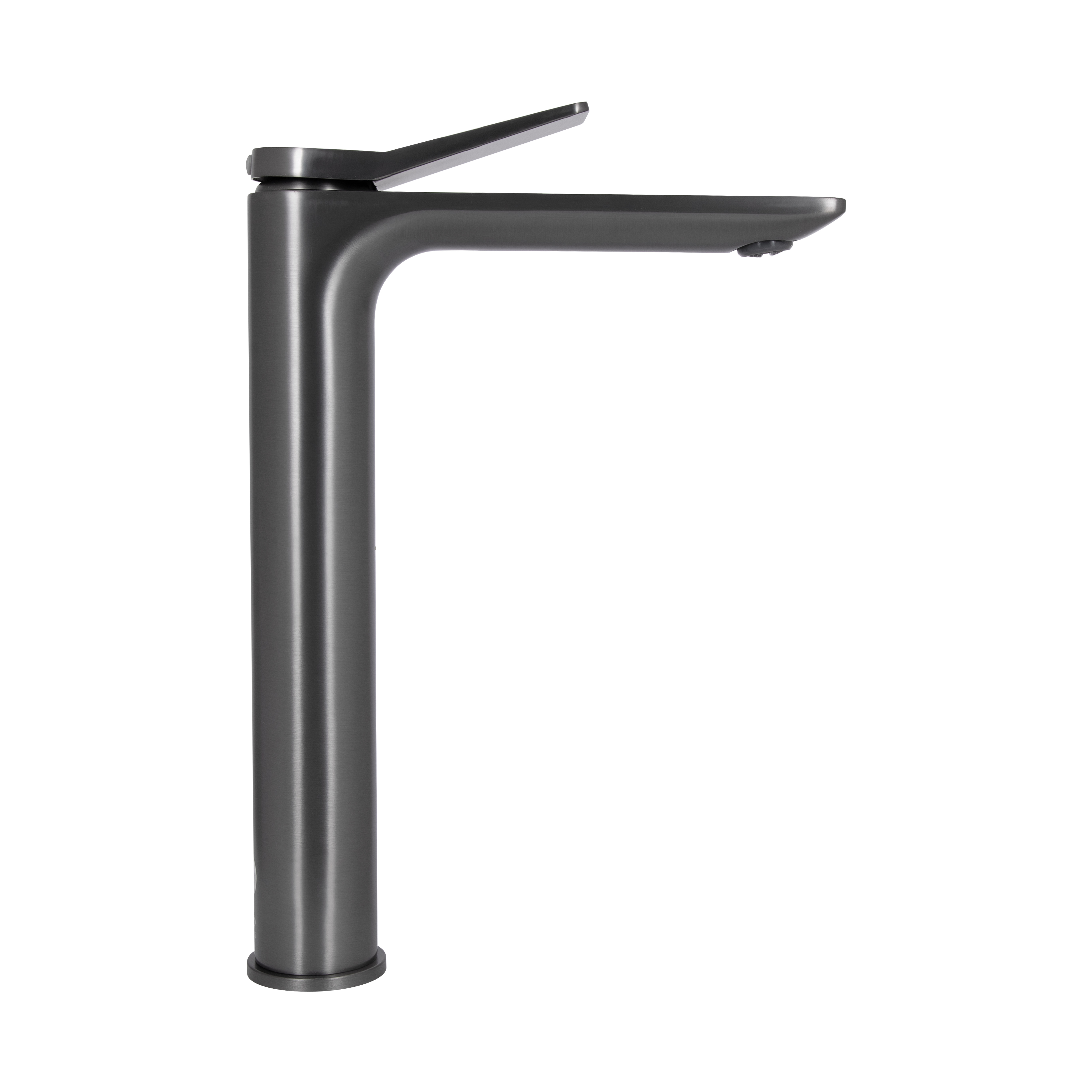 Змішувач для раковини Qtap Presto високий QTPRE269GRP45582 Gunmetal Black