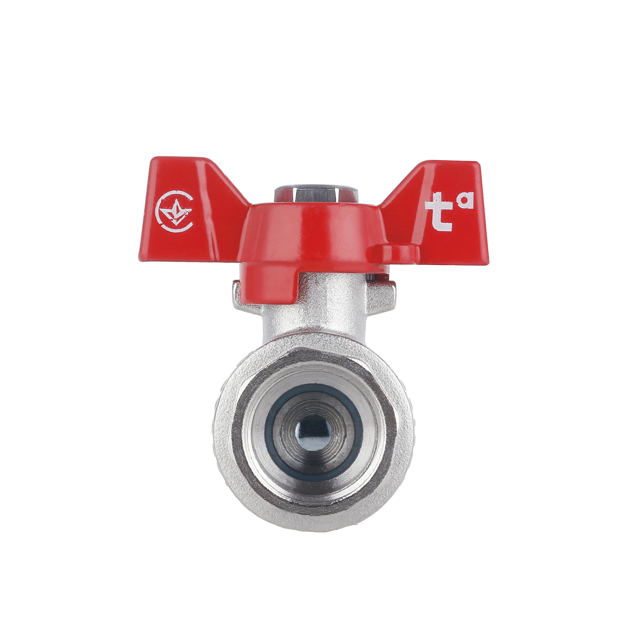 Кран кульовий Thermo Alliance Forte 1/2" ВР для води (метелик) SF602W15
