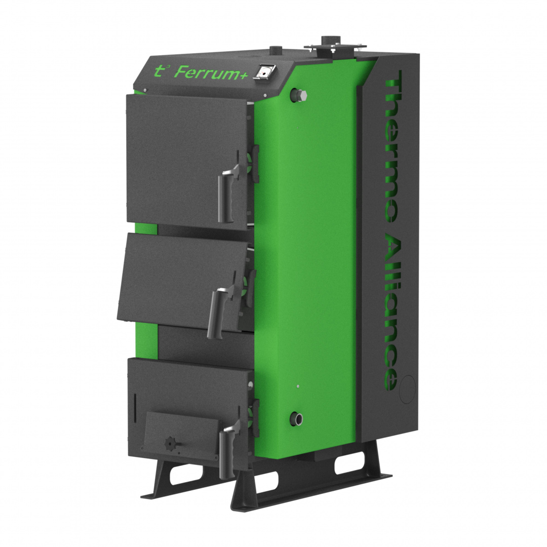 Котел твердопаливний сталевий Thermo Alliance Ferrum Plus V 5.0 FSF+ 16
