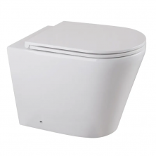 Унітаз підлоговий безбачковий MIXXUS PREMIUM BEVEL-0702-T3 555x365x410mm система змиву TORNADO 3.0 (MP6715)