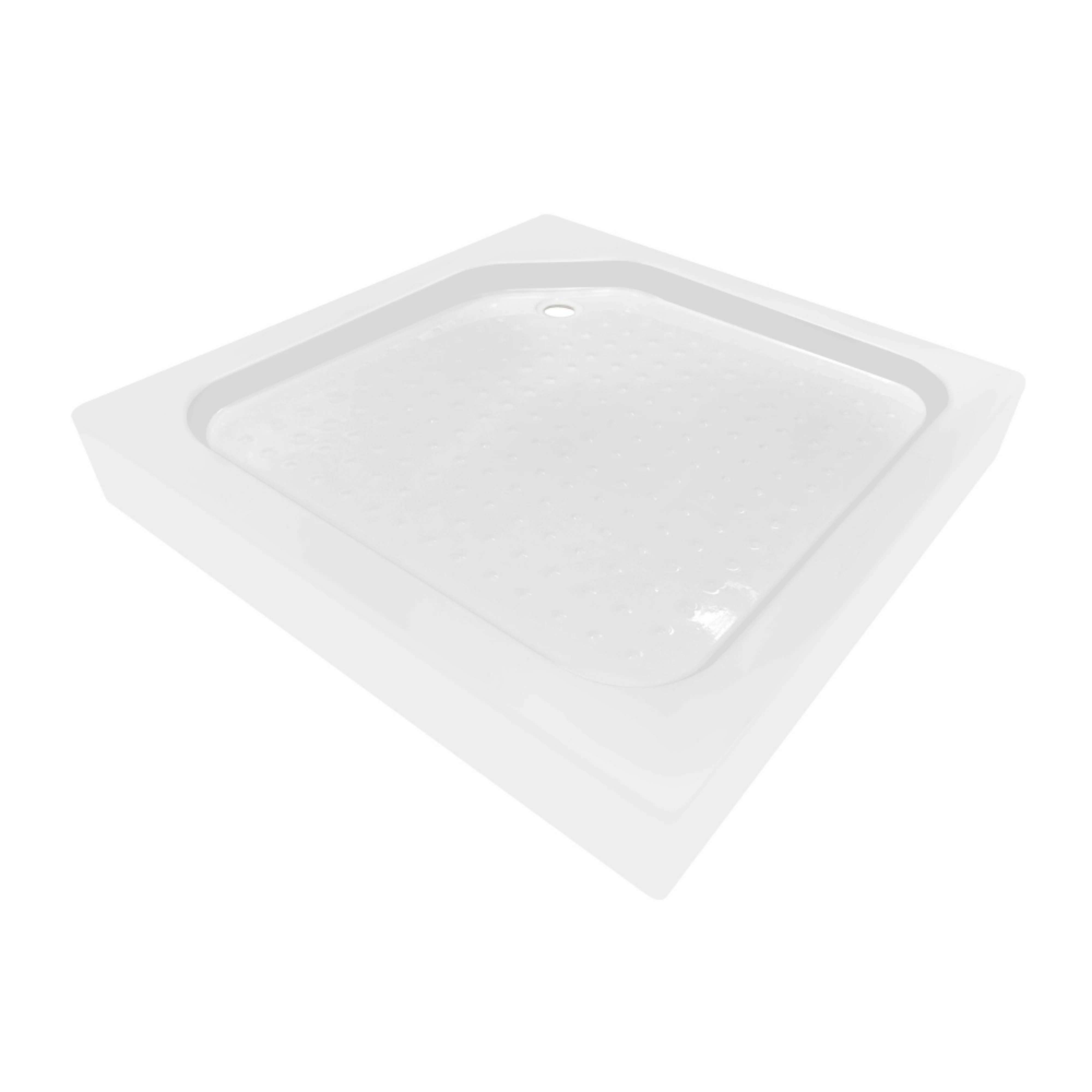 Lidz Набор: Душевая кабина Wawel SC90x90.SAT.LOW.DGR, квадратная, стекло тонированное 4 мм + Душевой поддон Kapielka ST90x90x14