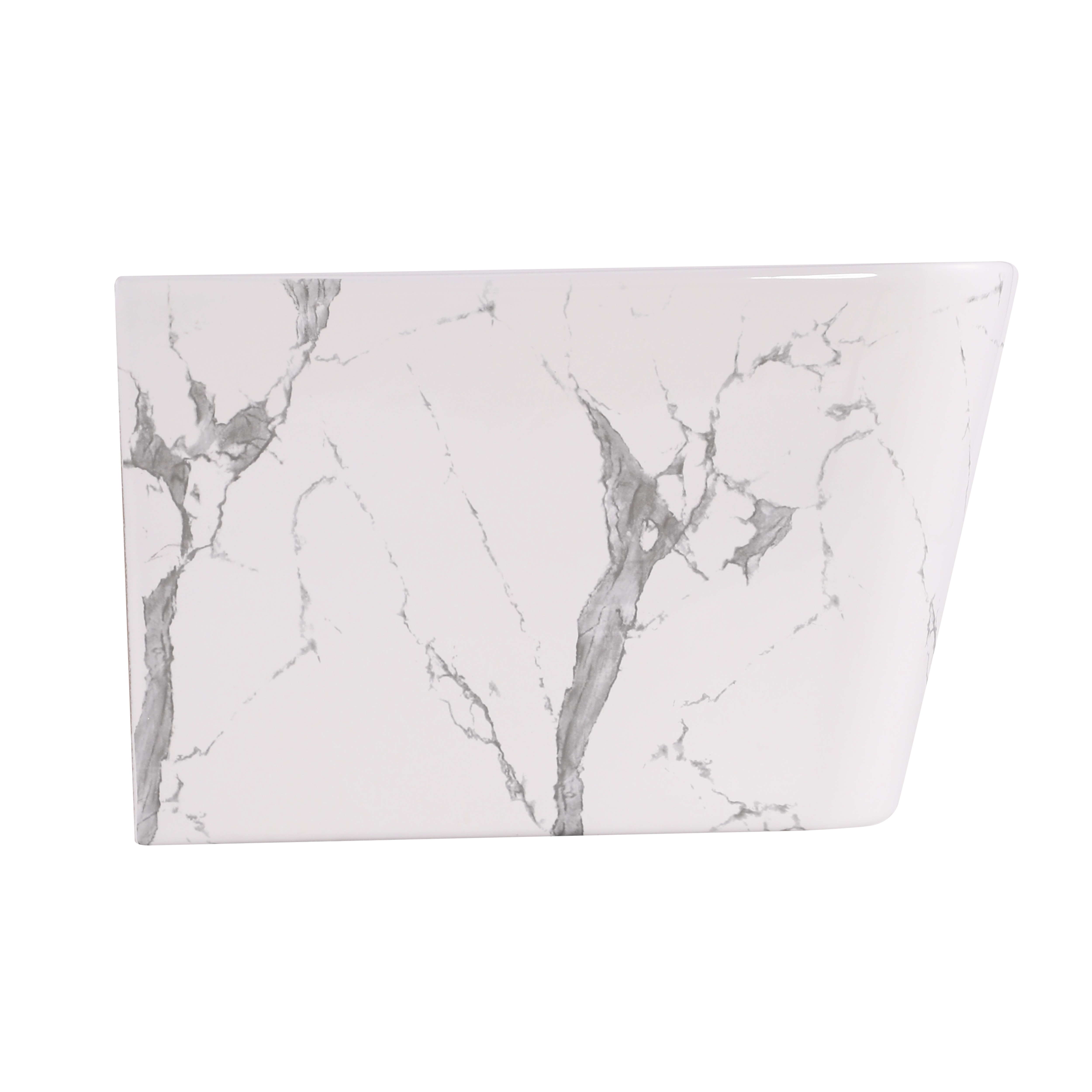 Біде підвісне Qtap Tern 520x350x330 мм, Marble QT17551303GMR