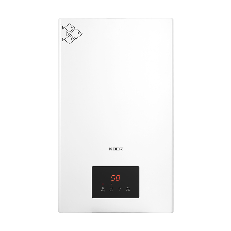 Котел електричний одноконтурний KOER KWH.E0108 WHITE 8 кВт колір білий (KR5559)