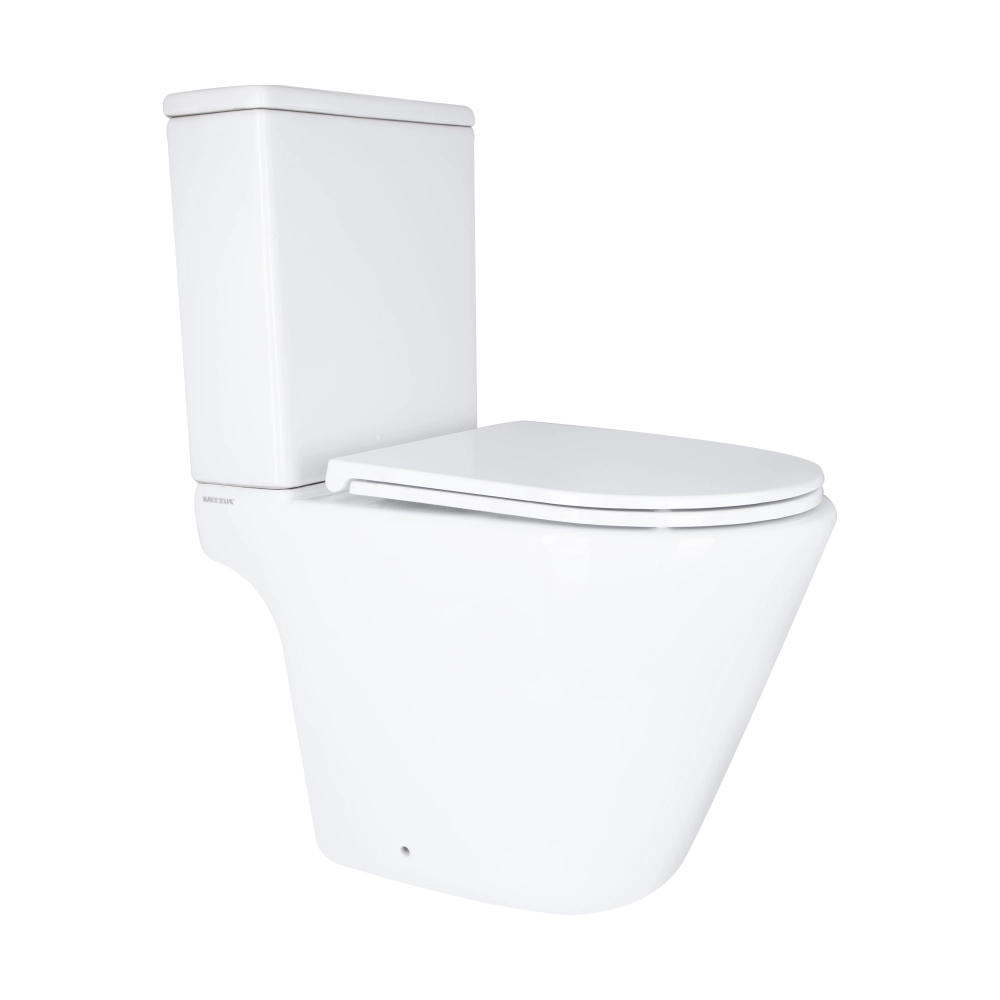 Чаша унітазу-компакту без сидіння MIXXUS BEVEL-0405-R BOWL 400x370x605 система змиву RIMLESS (MI8352)