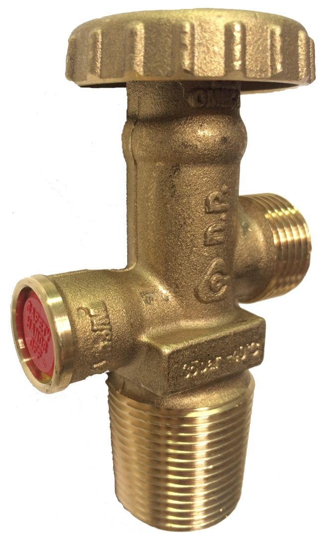 Вентиль пропановий CAVAGNA Італія (з запобіжним клапаном)