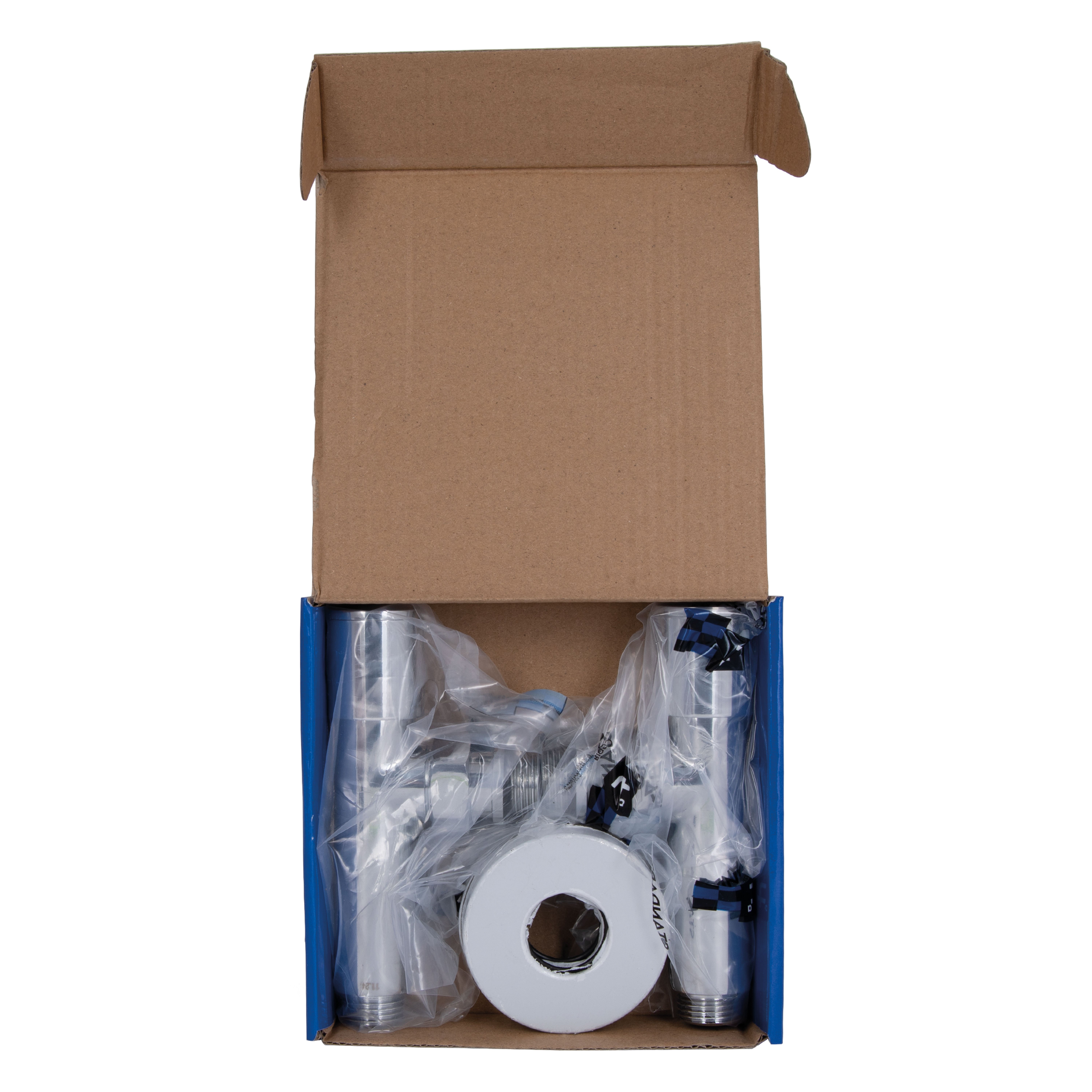Комплект кранів Thermo Alliance Standart 1/2" НР для рушникосушарки кутовий SF395W15