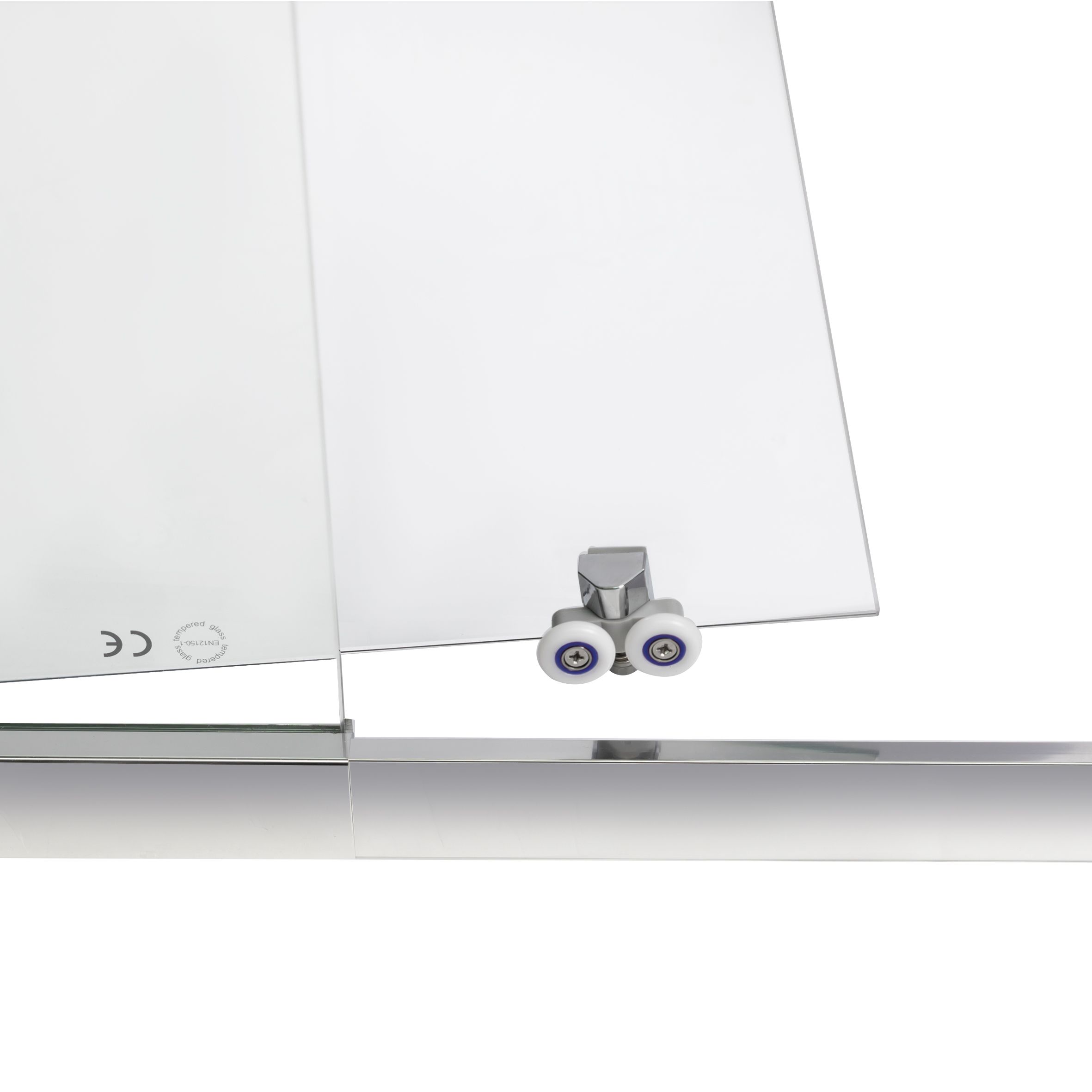 Набор Qtap дверь в нишу Taurus CRM201-11.C6 + поддон Unisquare 301815 100х80 см с сифоном