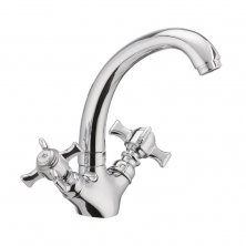 Змішувач для умивальника CRON ZEUS 272 NUT (Колір хром) (CR0082)