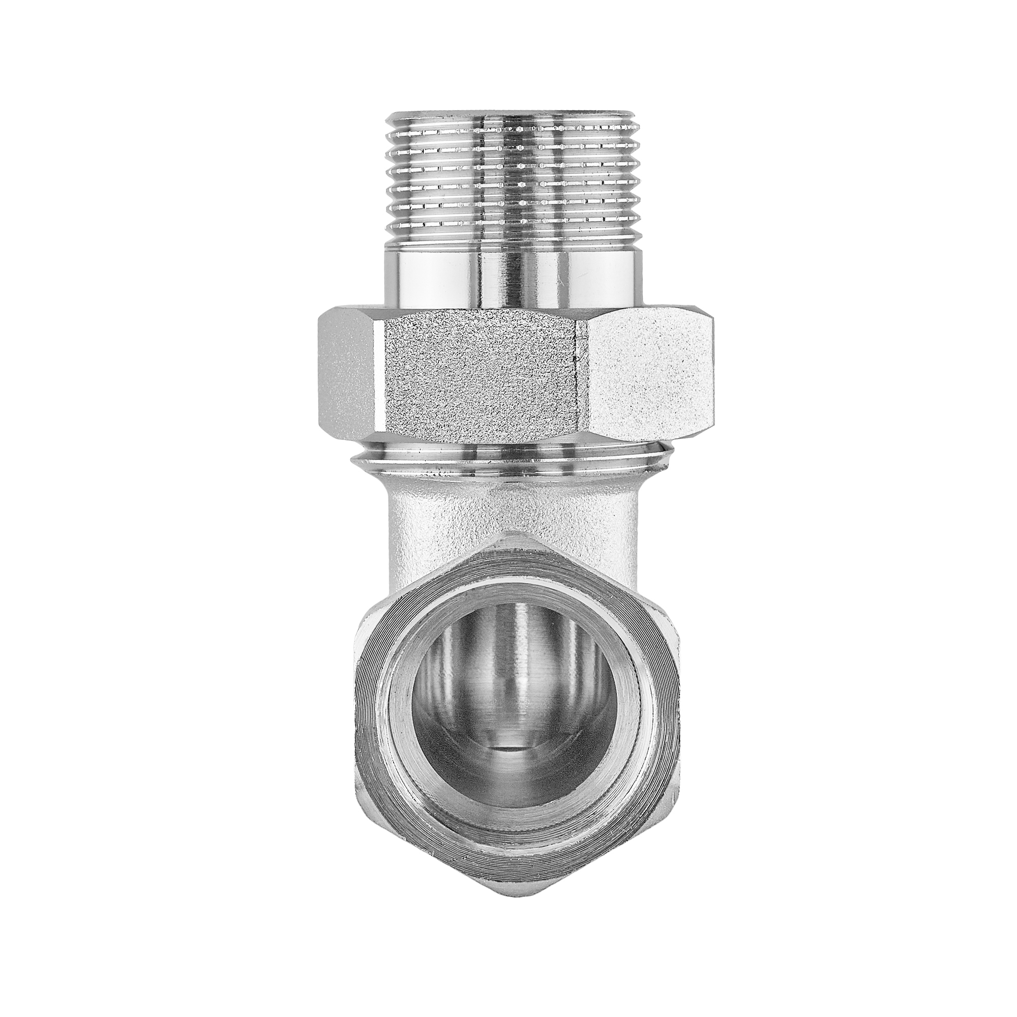 Згін американка Nolf NFC.521-06 - 1/2" кутовий нікельований (NF3236)