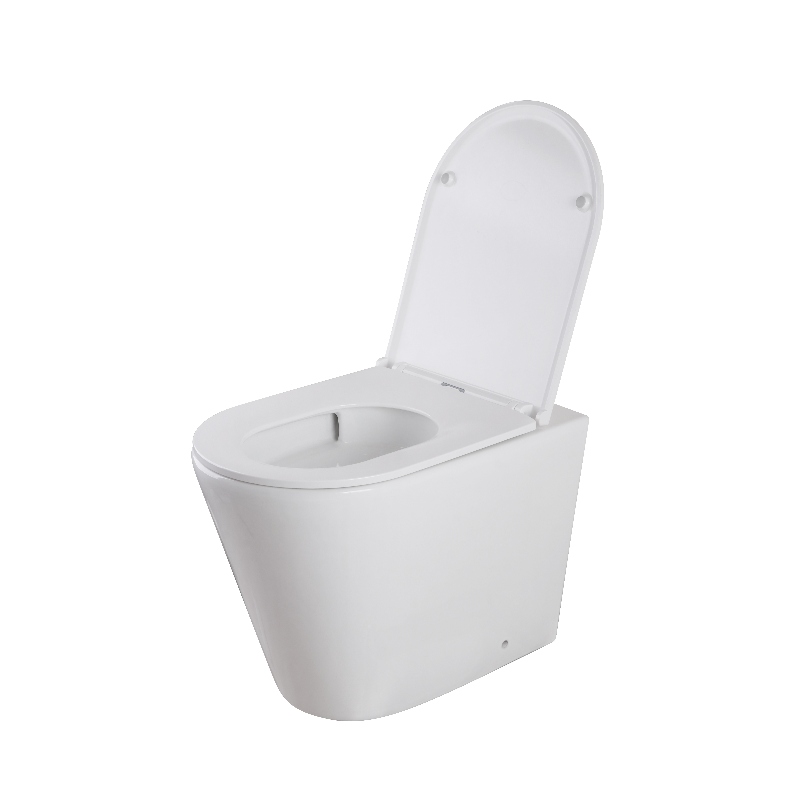Унітаз підлоговий безбачковий MIXXUS PREMIUM BEVEL-0702-T3 555x365x410mm система змиву TORNADO 3.0 (MP6715)