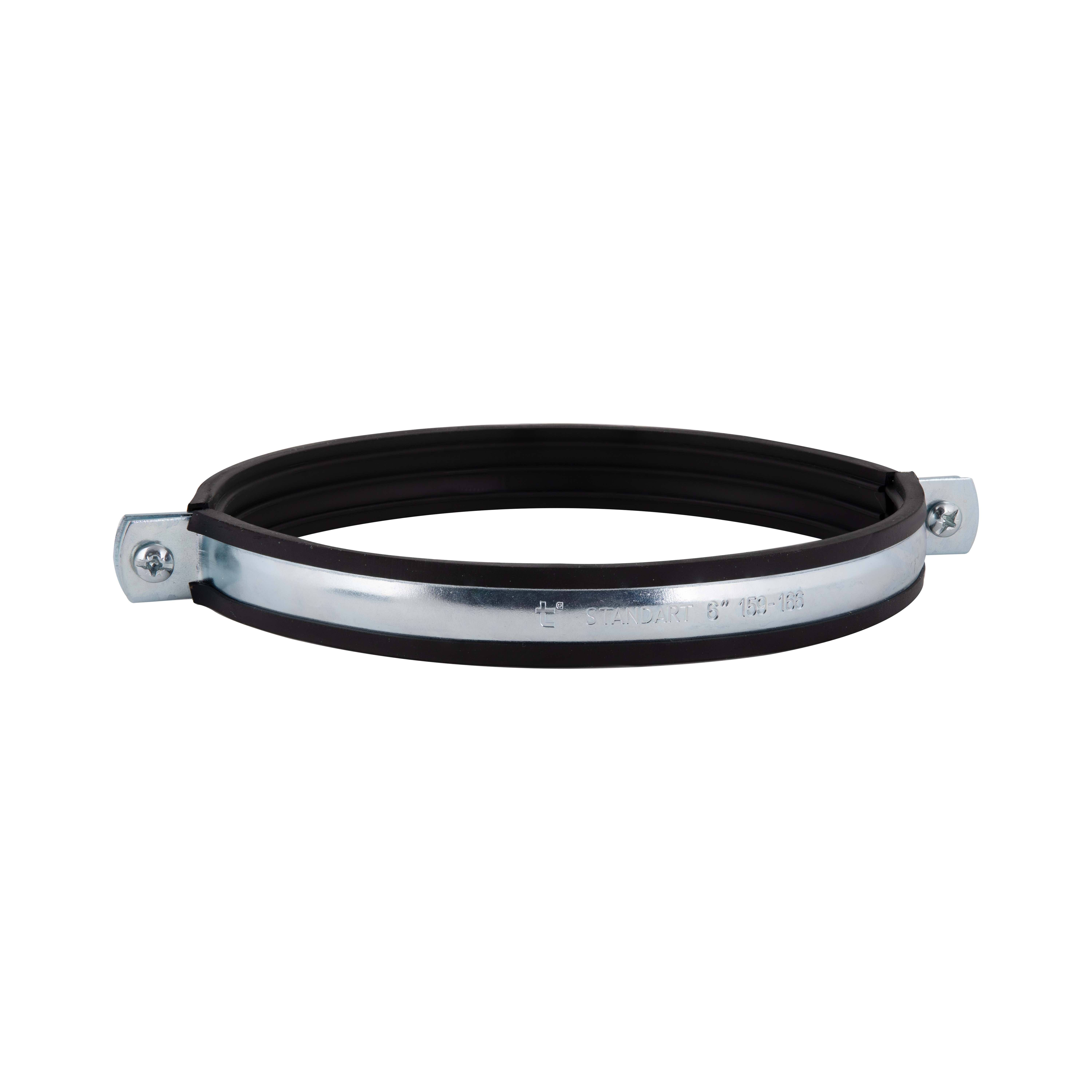 Хомут Thermo Alliance Standart 6" з чорною гумою (D159-166 мм) SD100150B