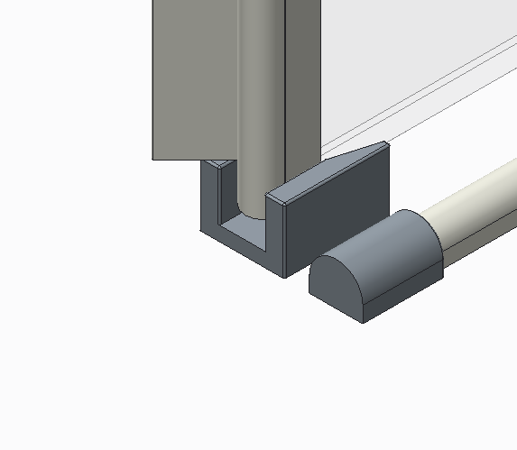 Двері у нішу розсувні KOER SR SD01-120x200-TR-07 прозоре скло EASY CLEAN 8мм графіт (KR5378)
