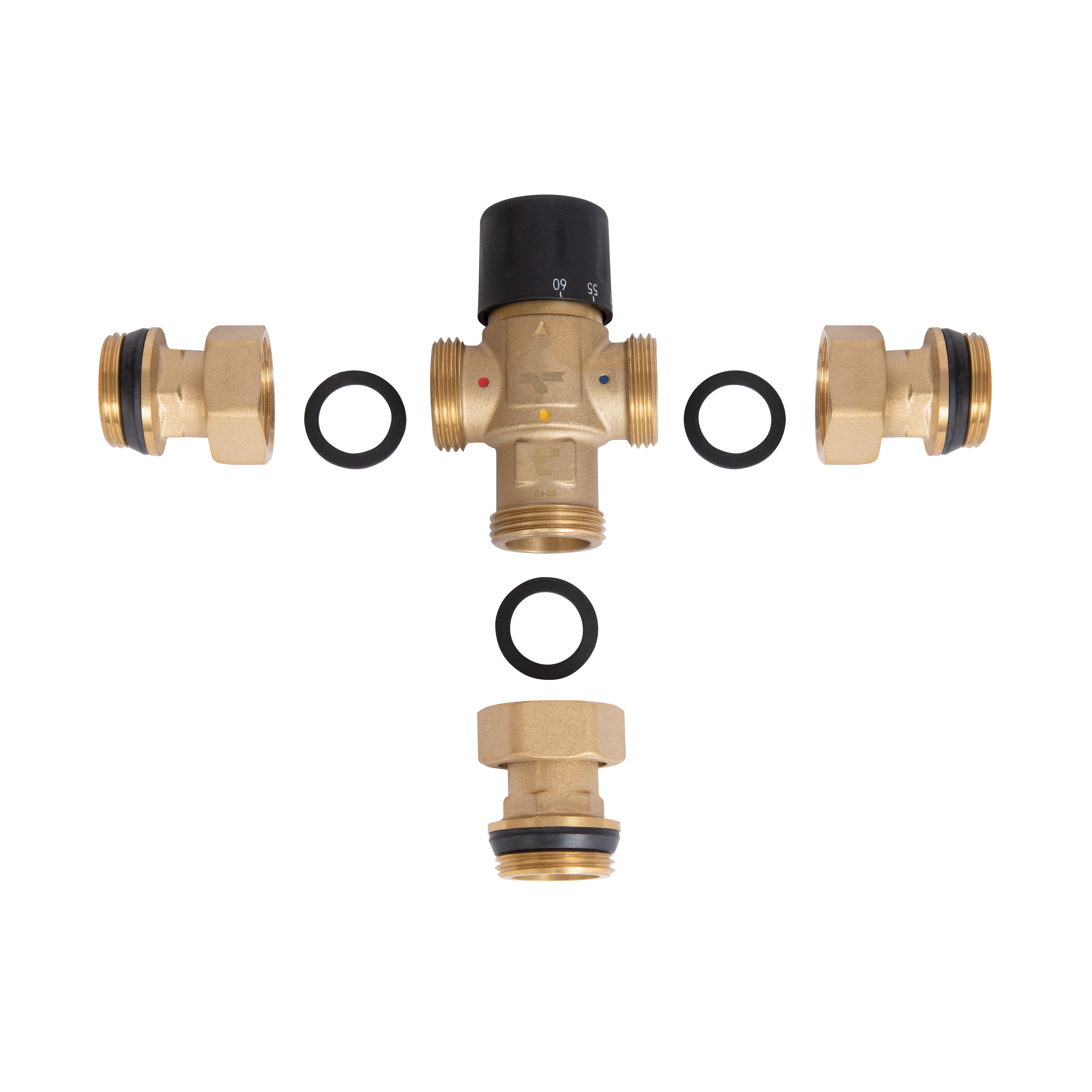 Змішувач термостатичний Thermo Alliance Forte 1" SF010W25