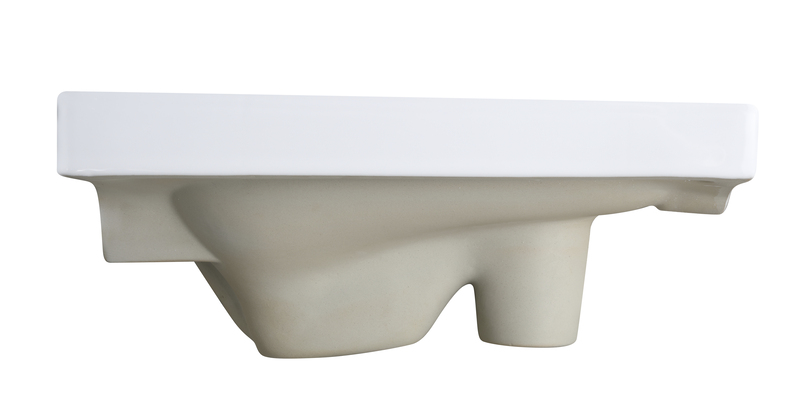 Чаша Генуя MIXXUS PREMIUM WAVE-2201 560x430x230mm з відведенням (MP6660)