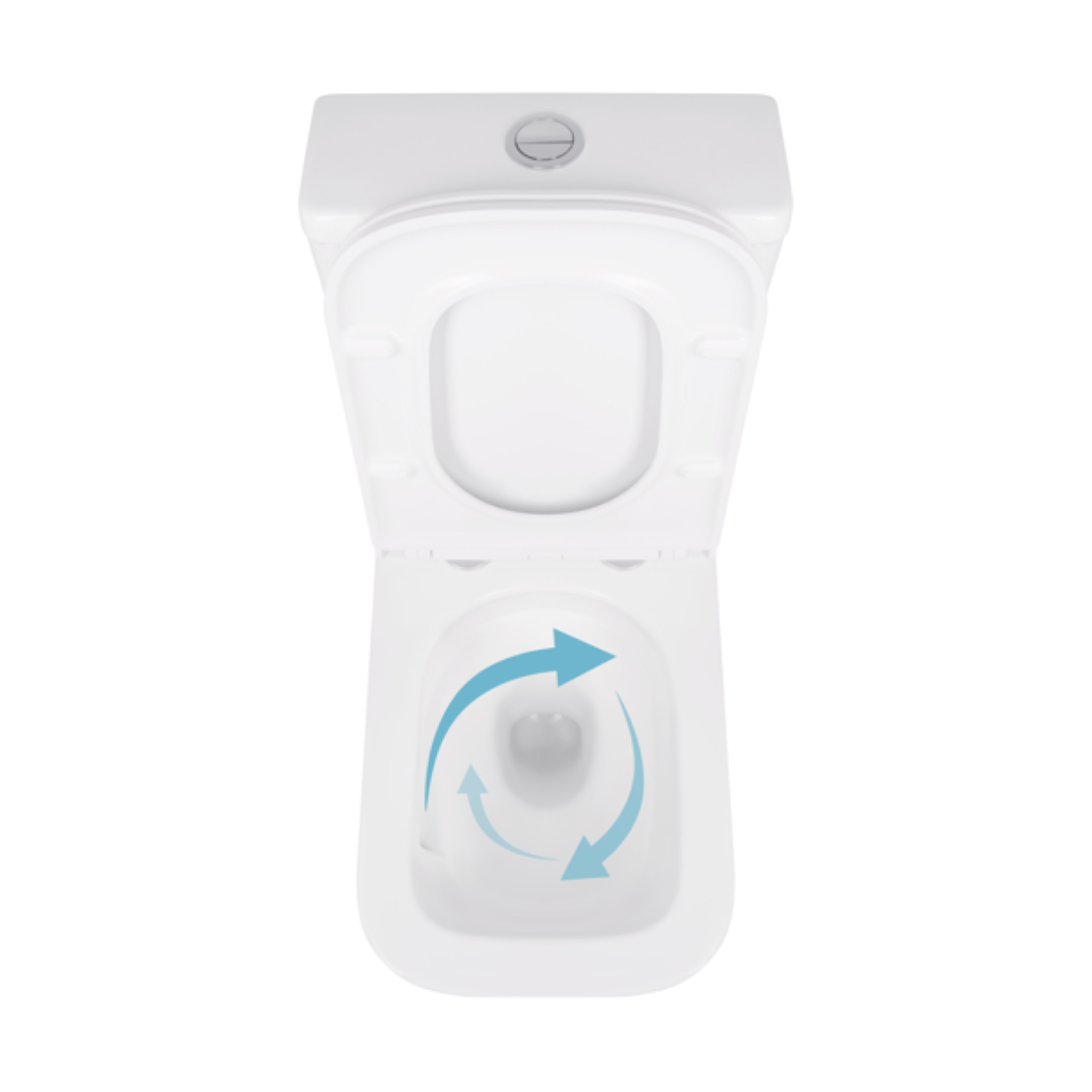 Унітаз-компакт Qtap Cardinal Ultra Quiet безободковий з сидінням Soft-close QT04222168AUQ3W
