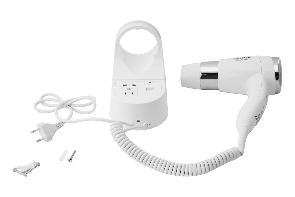 Фен настінний 1300W Kroner KRM UlM - ACP0900