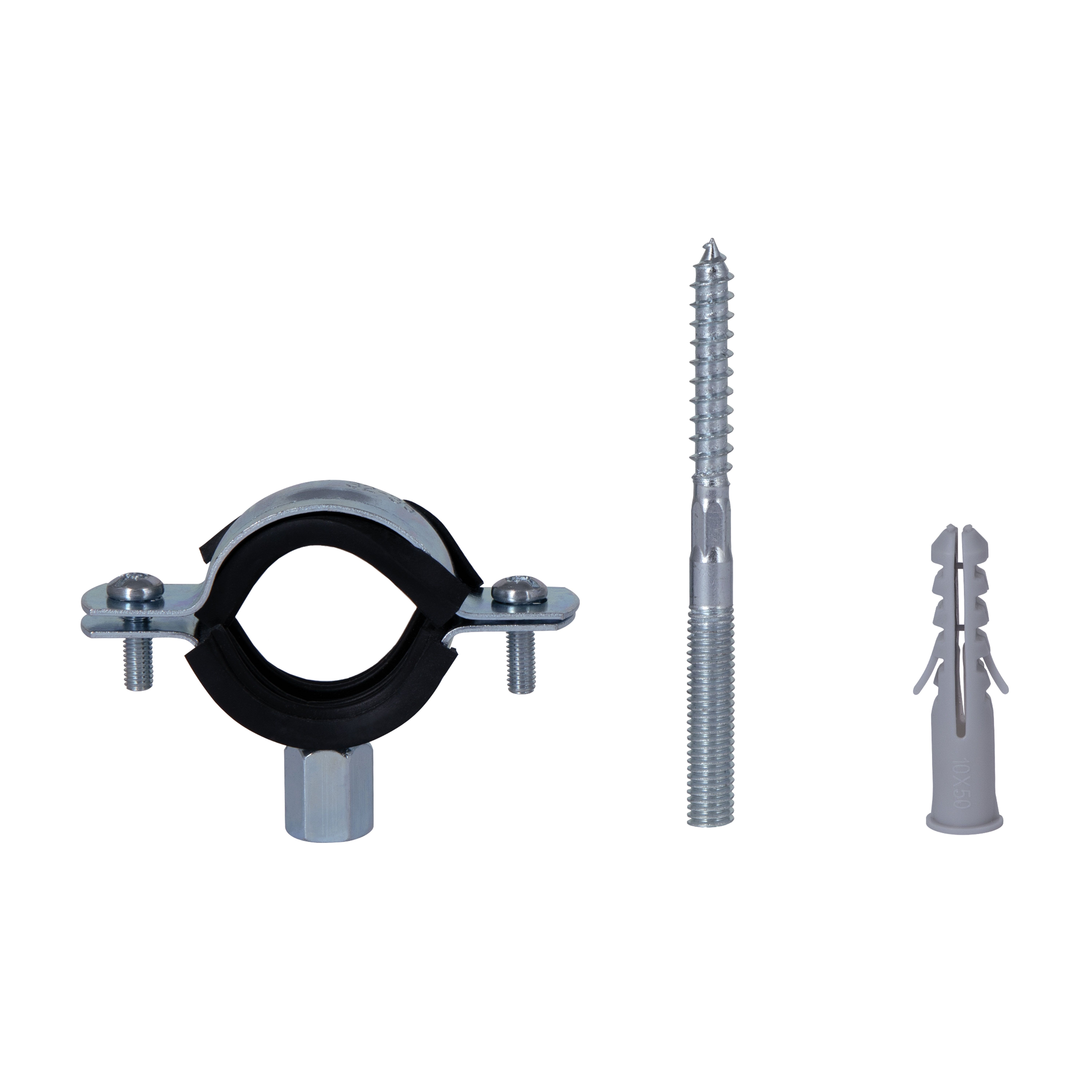 Хомут Thermo Alliance Standart з чорною гумою 1" (D32-36 мм) SD10025B