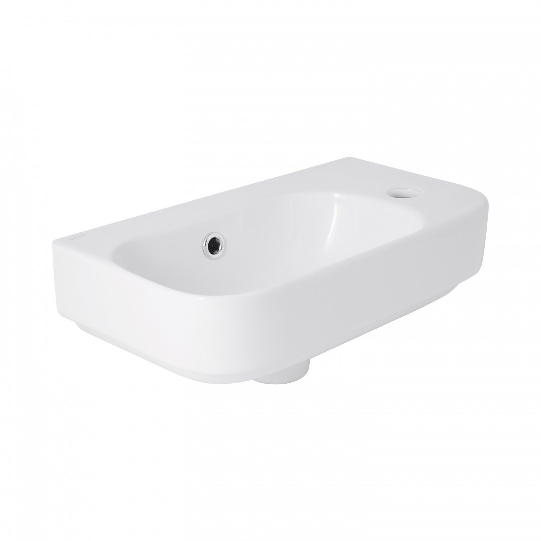 Раковина Qtap Tern 450х250х158 White QT1711H02RW