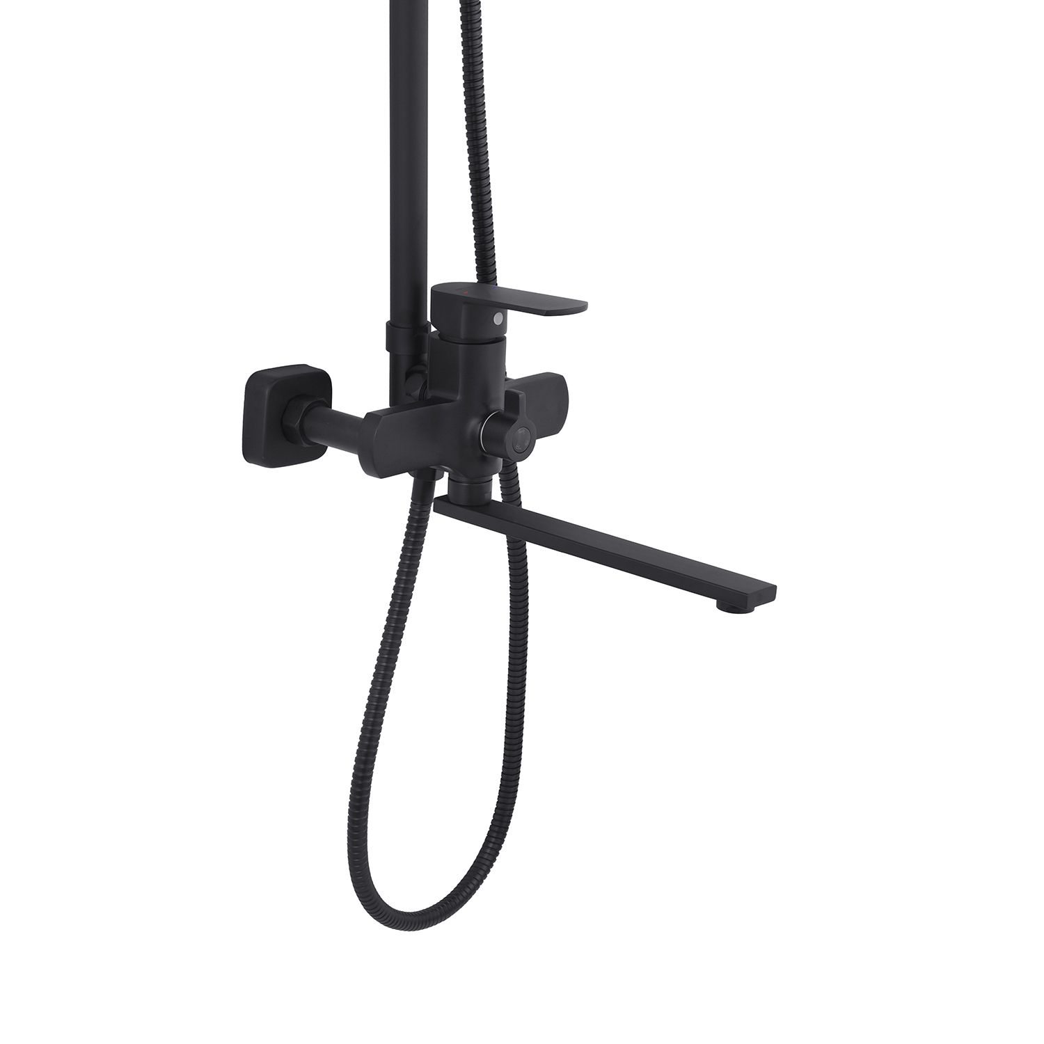 Набор 2 в 1 душова система Kroner Armada-SCH067 + змішувач Kubus-SCH010