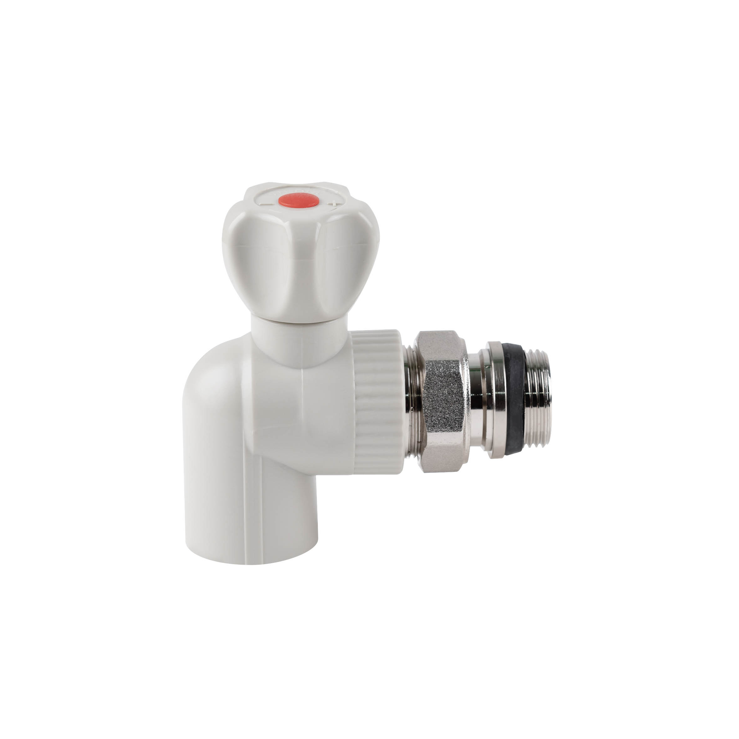 Кран кульовий радіаторний PPR Thermo Alliance 25х3/4" кутовий