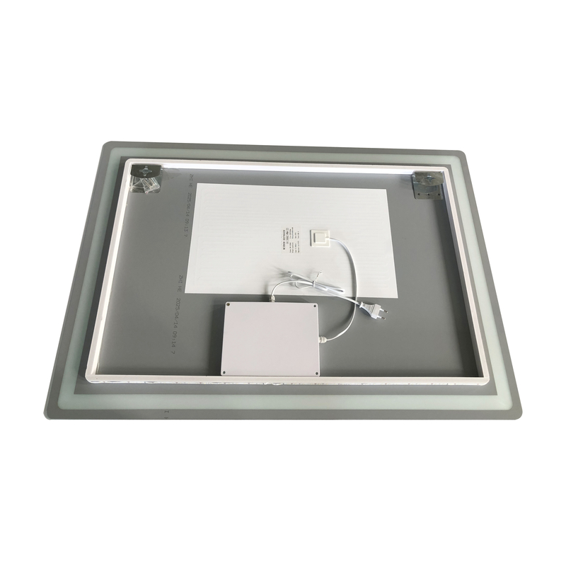 Дзеркало ZERIX MIRRA MR05-100x70 з LED Touch, Anti-fog, димером, рег. яскравості (ZX6060)