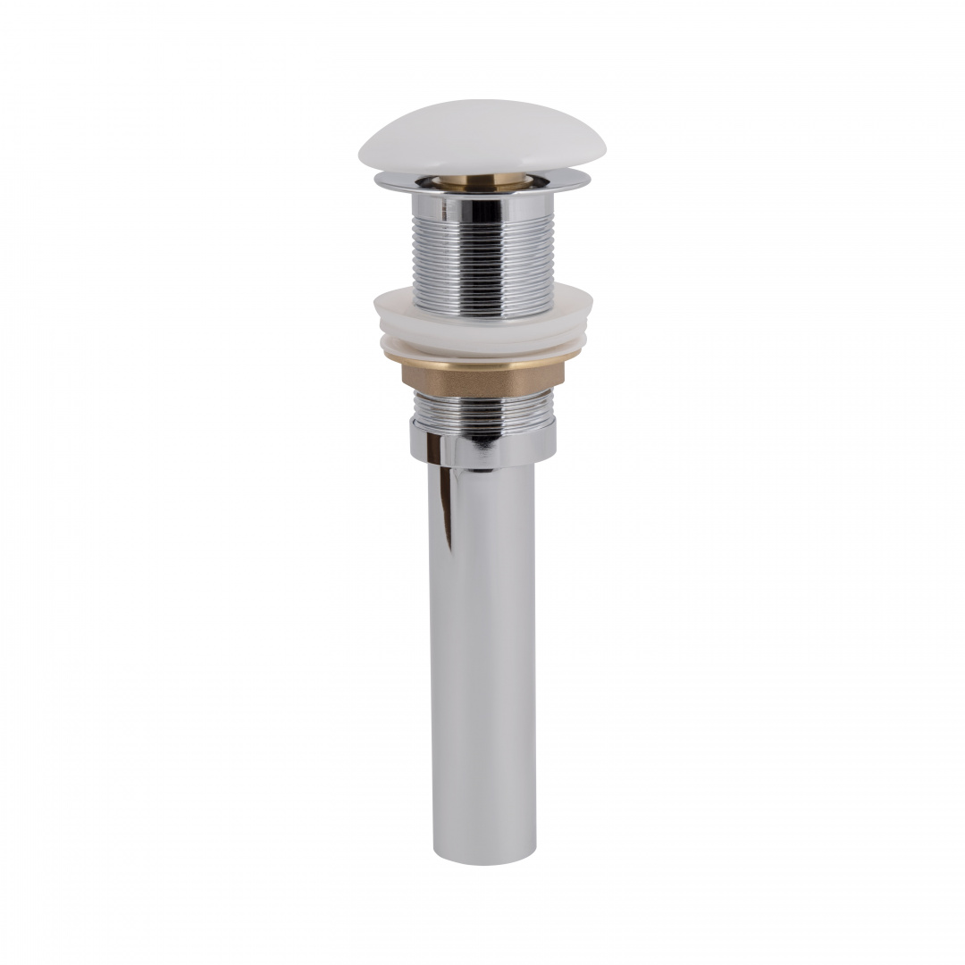 Донний клапан для раковини Qtap PU02 225х70х70 White