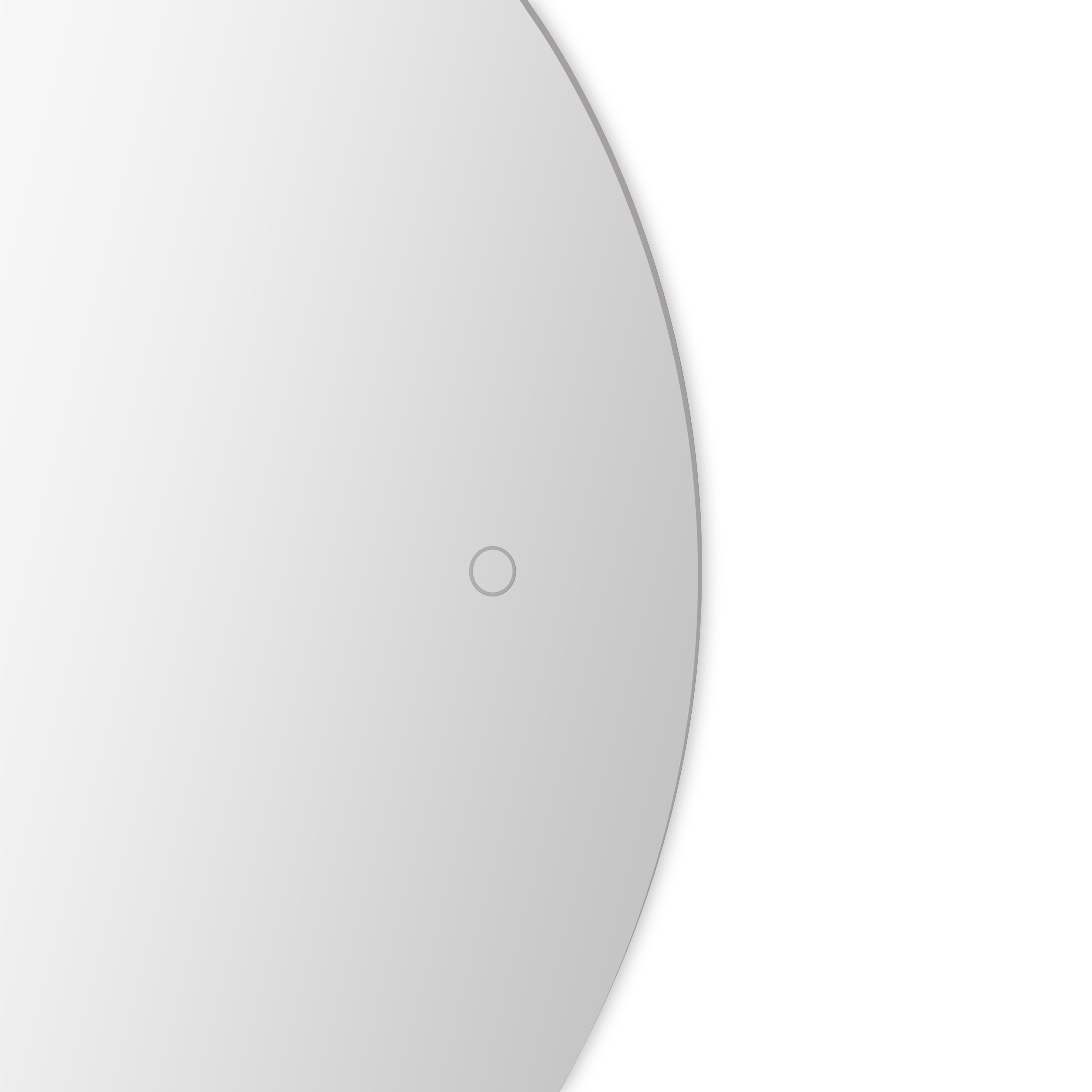 Дзеркало Qtap Taurus HR800 з LED-підсвічуванням Touch, з антизапотіванням, з димером, рег. темп. кольору (3000-6500K) QTTAUHR800