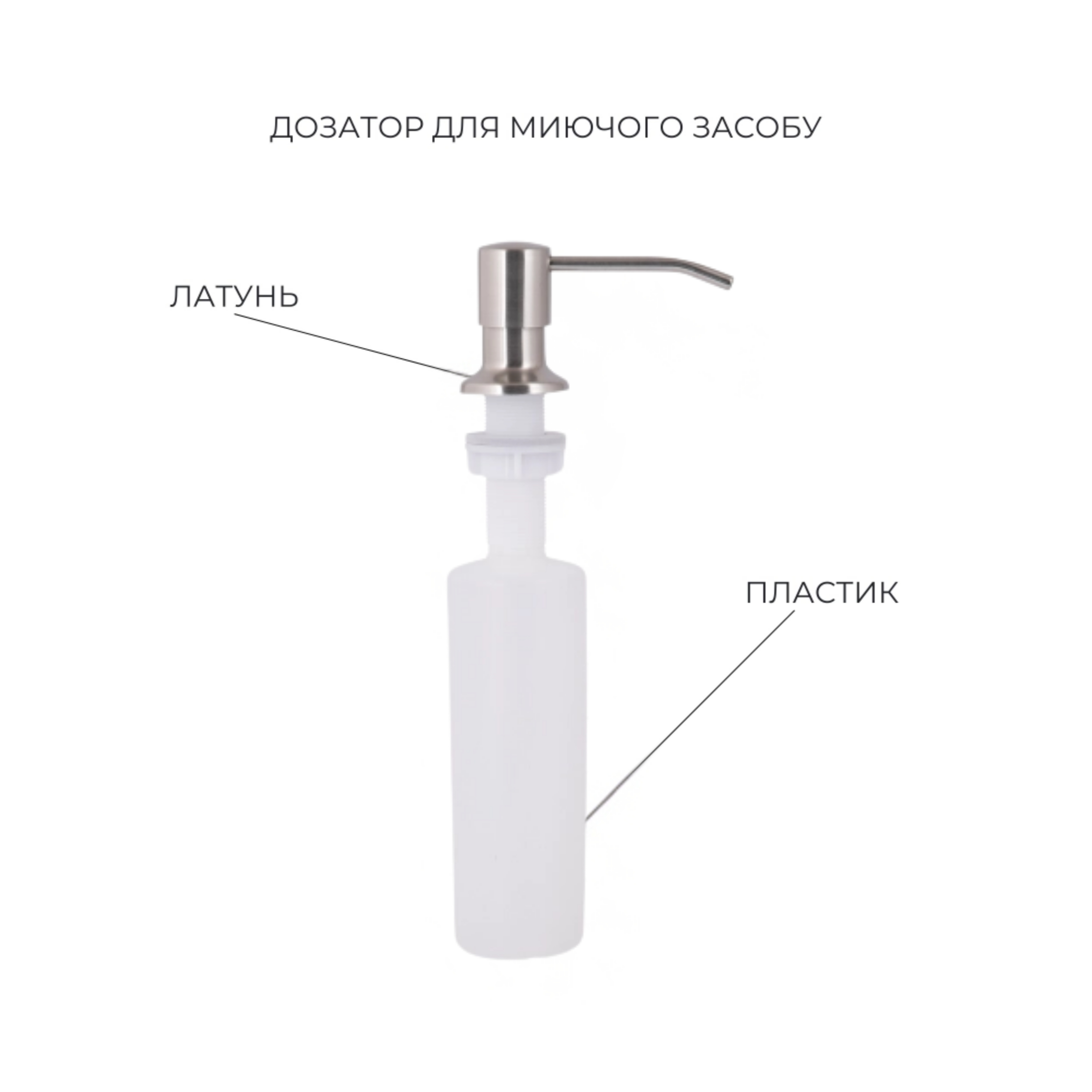 Акційний набір Lidz: мийка H4843 Brushed 3,0/1,0 мм + Змішувач Aria для кухні з гнучким виливом (k35) Grey
