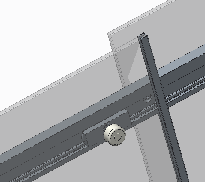 Двері у нішу розсувні KOER SR SD02-120x200-TR-01 прозоре скло EASY CLEAN 8мм хром (KR5384)