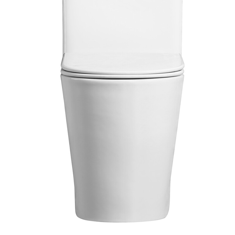Чаша унітазу-компакту без сидіння MIXXUS BEVEL-0407-T1 BOWL 400x350x630 система змиву TORNADO 1.0 (MI8350)