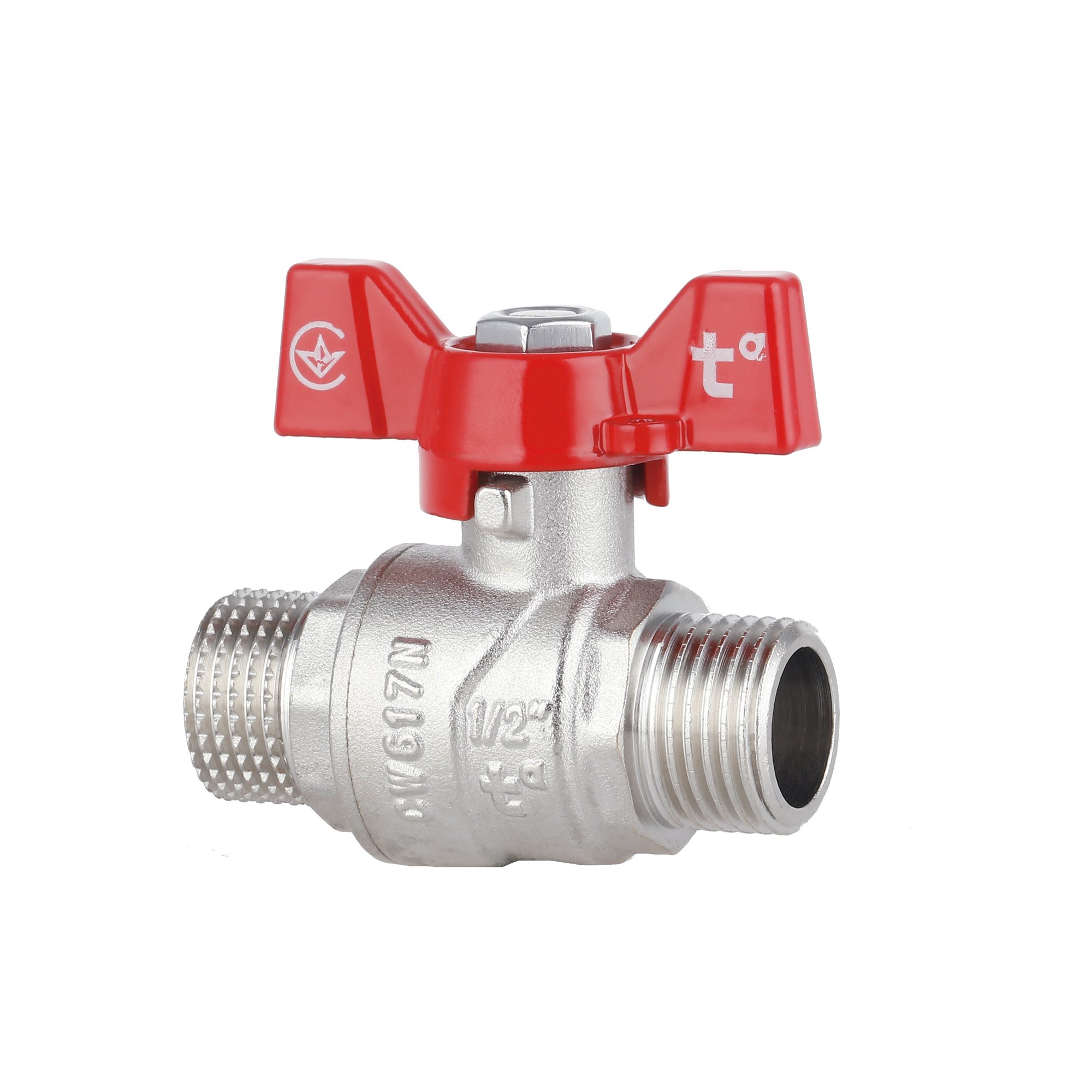 Кран кульовий Thermo Alliance Forte 1/2" ЗР для води (метелик) SF606W15