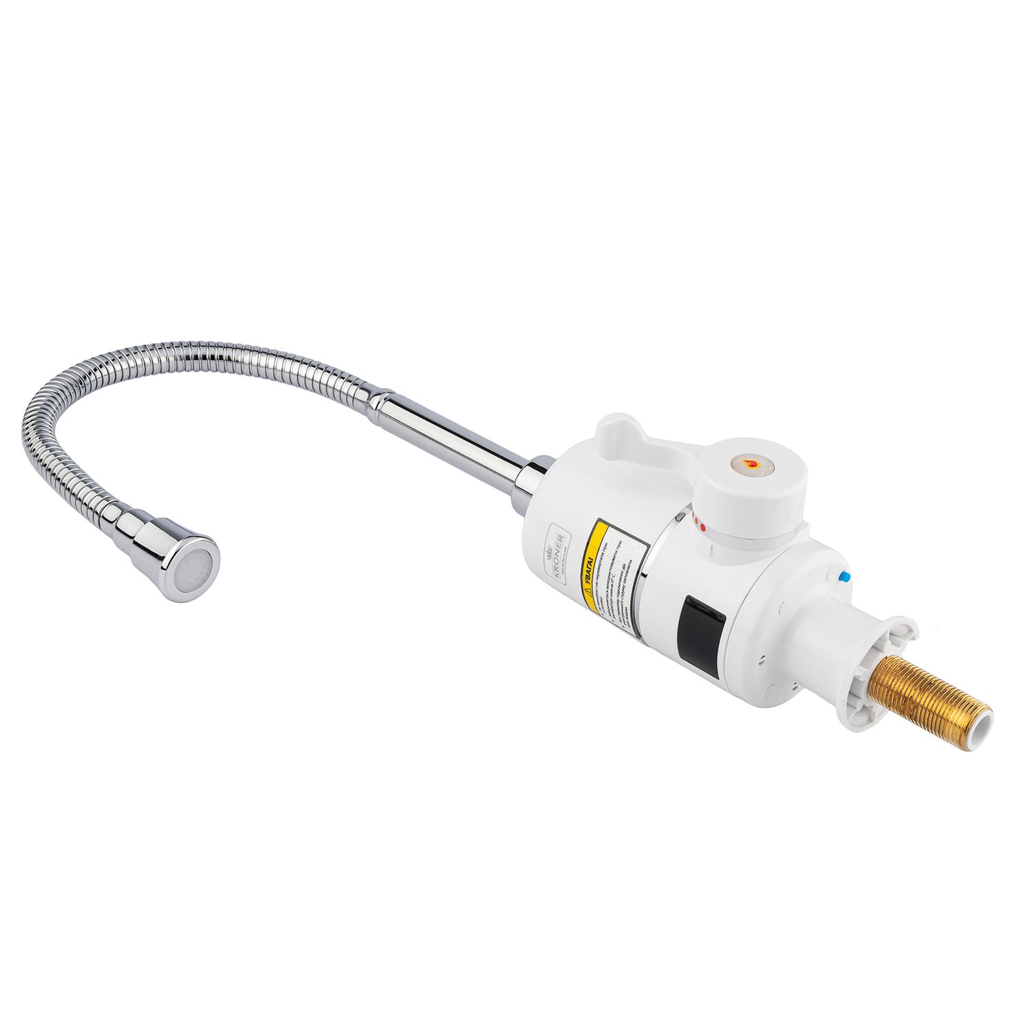 Проточний водонагрівач Kroner KRM Volt - CW090R з дисплеєм