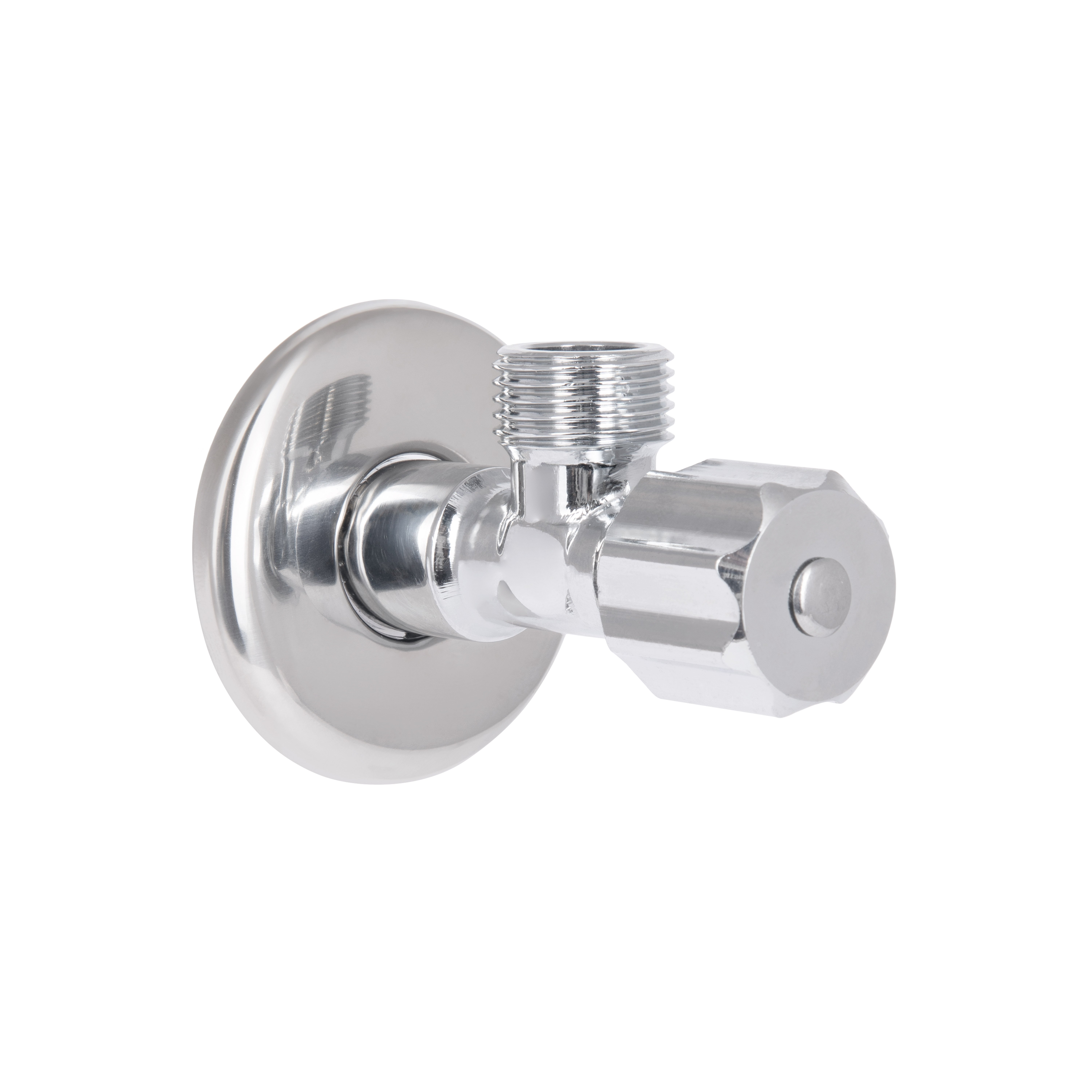 Кран кутовий Thermo Alliance Standart (ручка шестигранник) з вент.буксою 1/2"З х 1/2"З SF3441515