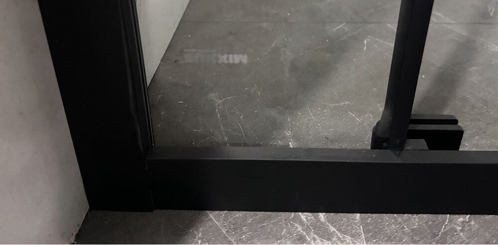 Душова кабіна без піддону MIXXUS PREMIUM QUADRO SC01-90x90x195-TR BLACK прозоре скло 6мм (MI8292)