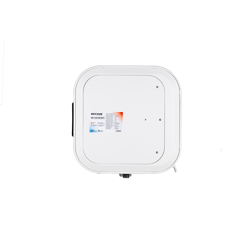 Водонагрівач "Квадрат" Mixxus EWH-14100 CUBE WET(Н) накопичувальний 100 л, мокрий тен 2,0 kW (WH0616)