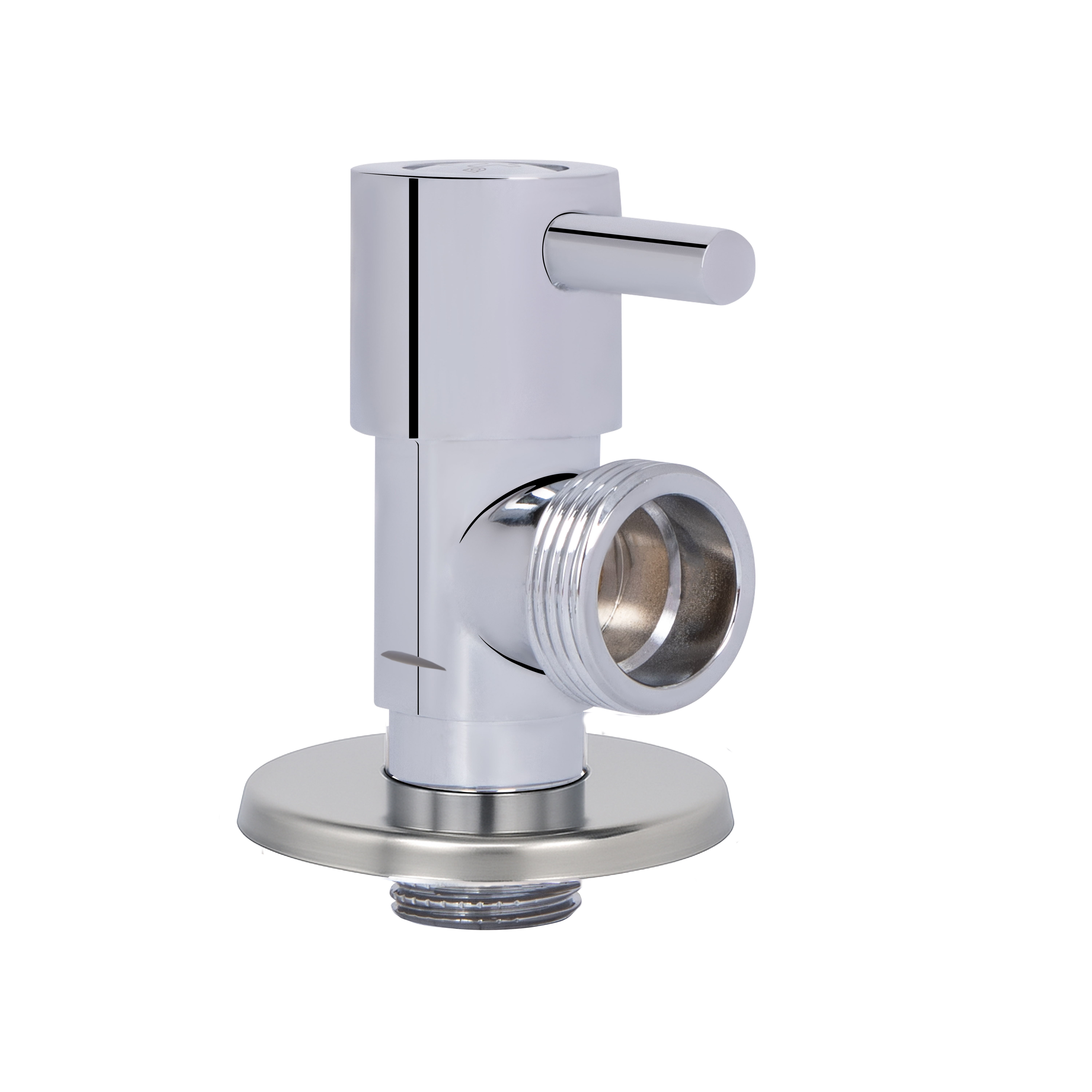 Кран кутовий Thermo Alliance Standart (ручка паличка) з керам.буксою 1/2"Н х 3/4"Н SF343W1520