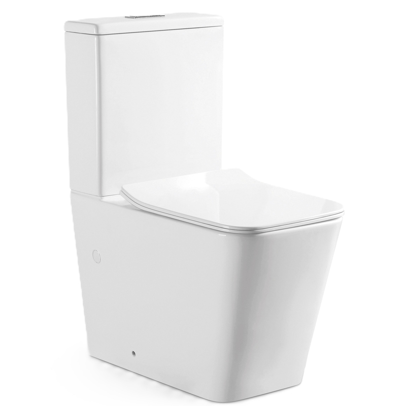 Чаша унітазу-компакту без сидіння MIXXUS QUADRO-0403-R BOWL 425x360x640 система змиву RIMLESS (MI8341)