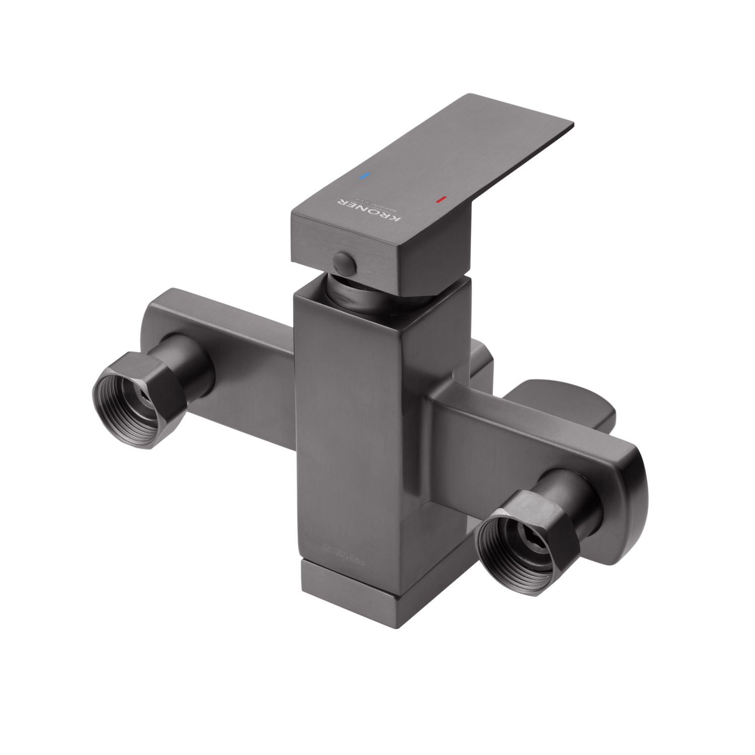 Змішувач для ванни Kroner KRP Edelstahl Kubus - PVD060