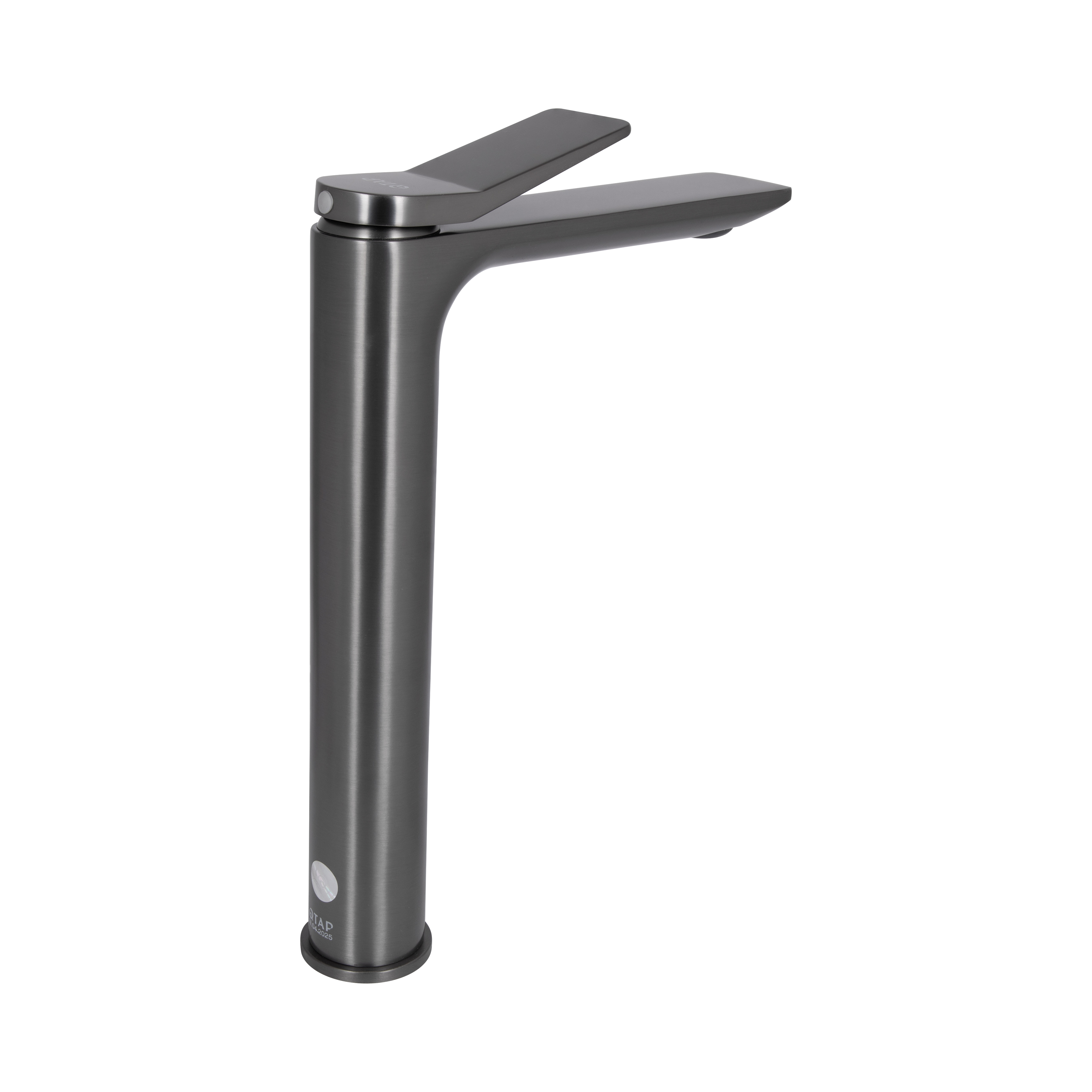 Змішувач для раковини Qtap Presto високий QTPRE269GRP45582 Gunmetal Black