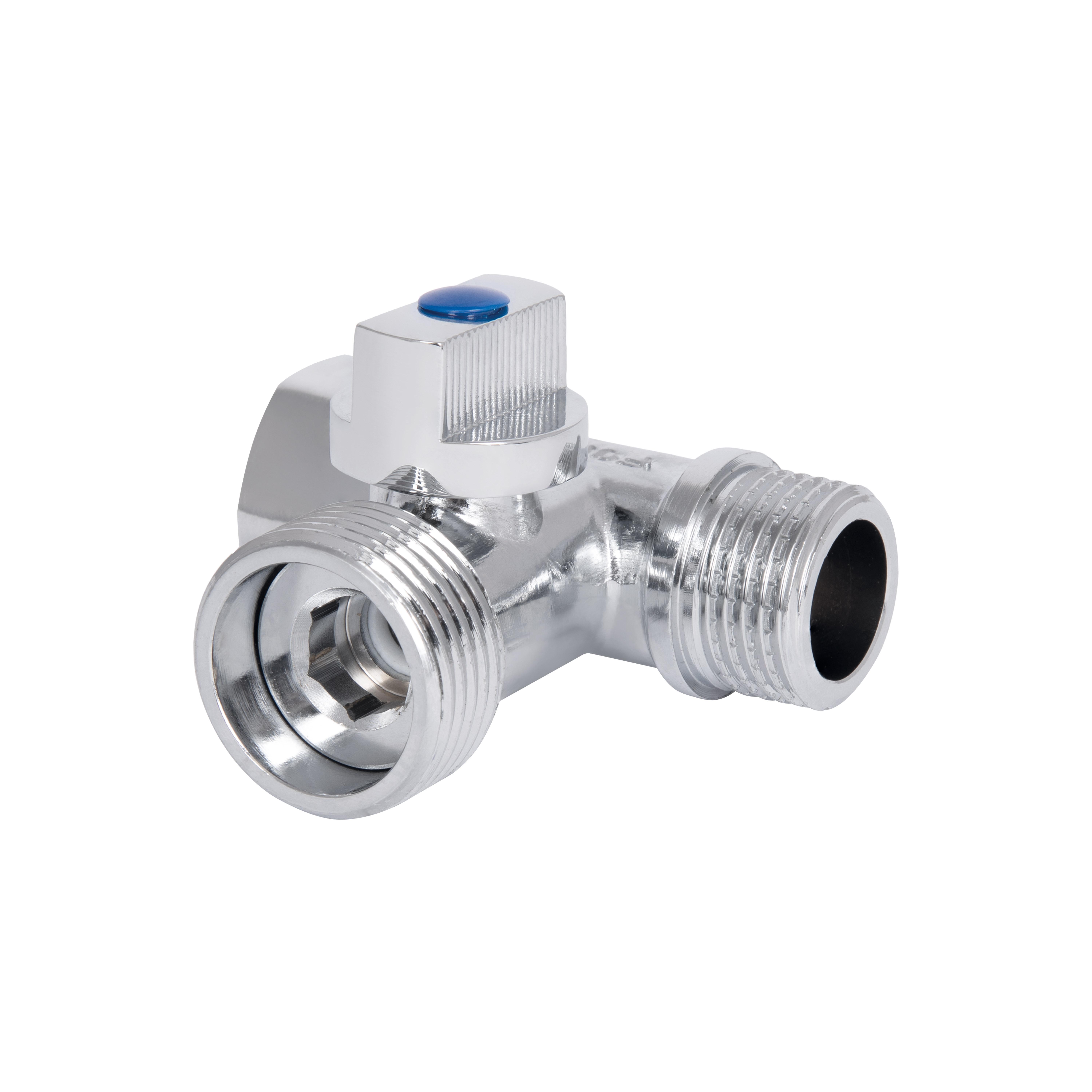 Кран приладовий кульовий Thermo Alliance Forte 1/2"х3/4"х1/2" SF186W152015