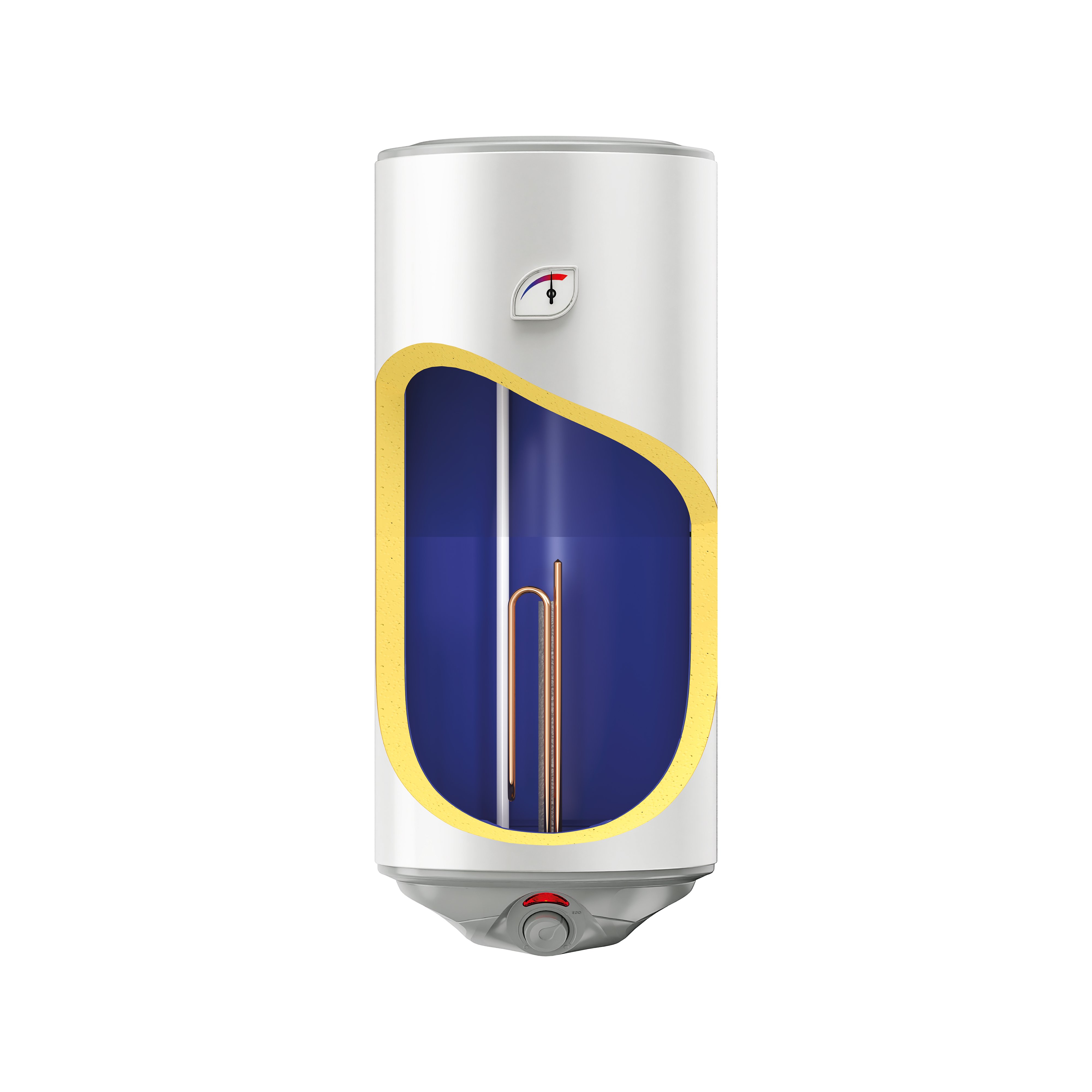 Водонагрівач електричний Thermo Alliance Spectra slim 50 л вертикальний, мокрий ТЕН 1,5 кВт, d 360 мм