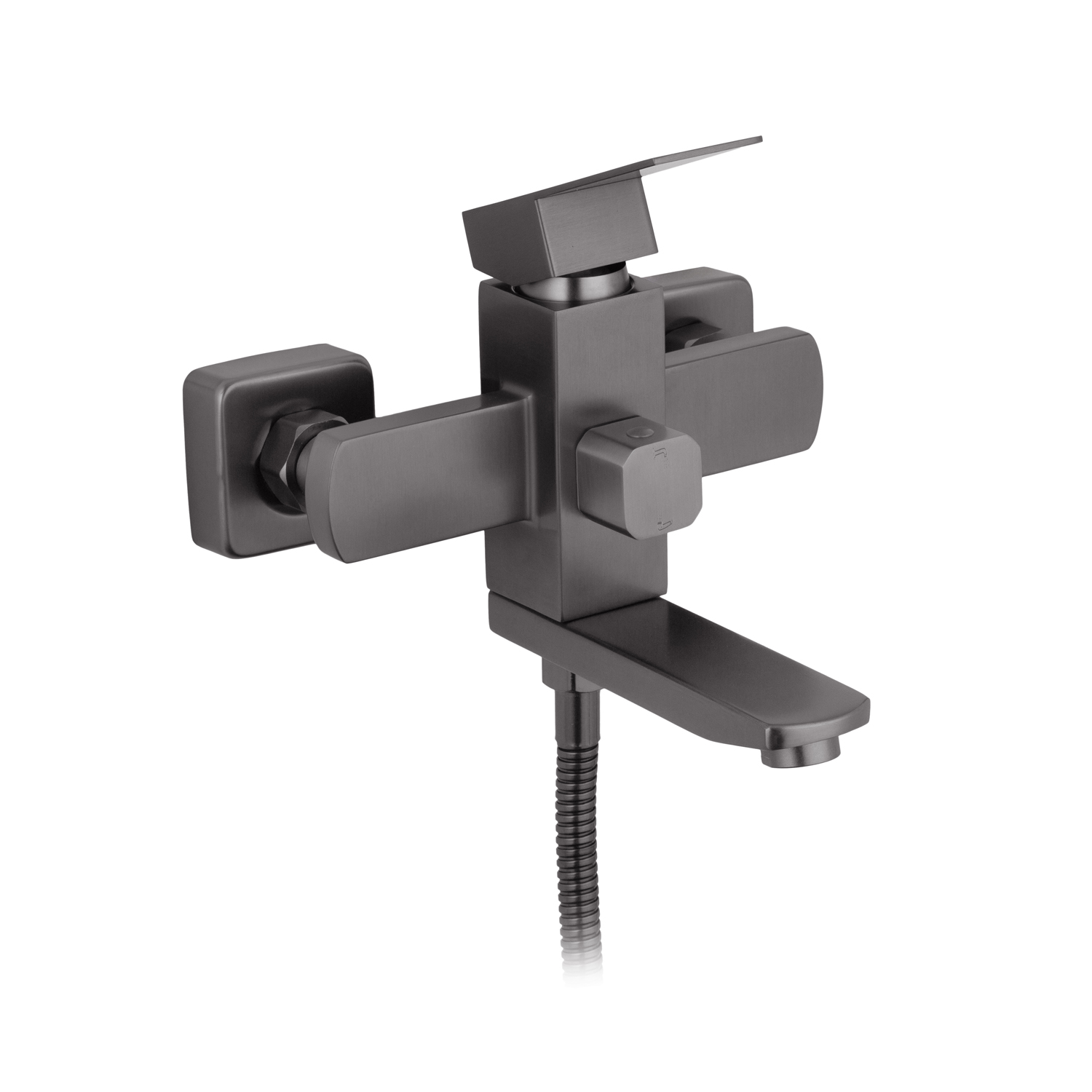 Змішувач для ванни Kroner KRP Edelstahl Kubus - PVD060