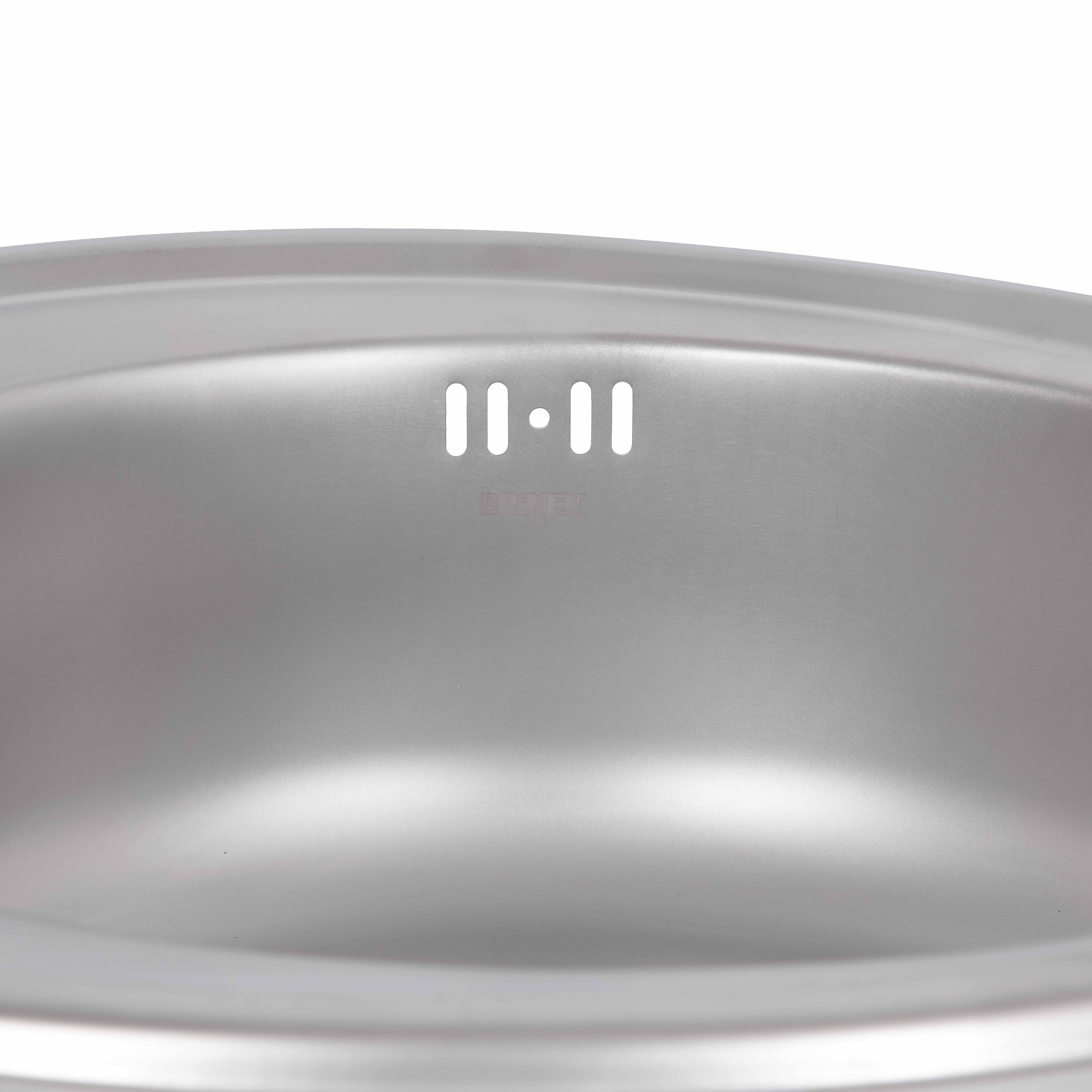Кухонна мийка Brinex 490-A 0,6 мм Satin (BRIN490SAT06)