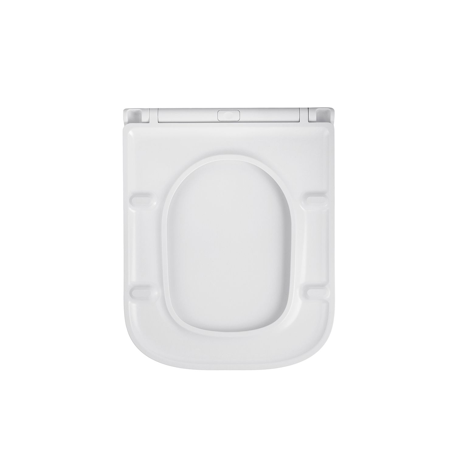 Унітаз підвісний Kroner Eifel WHI493436 RIMLESS безобідковий з сидінням Slim Duroplast / Soft-close / Quick relase