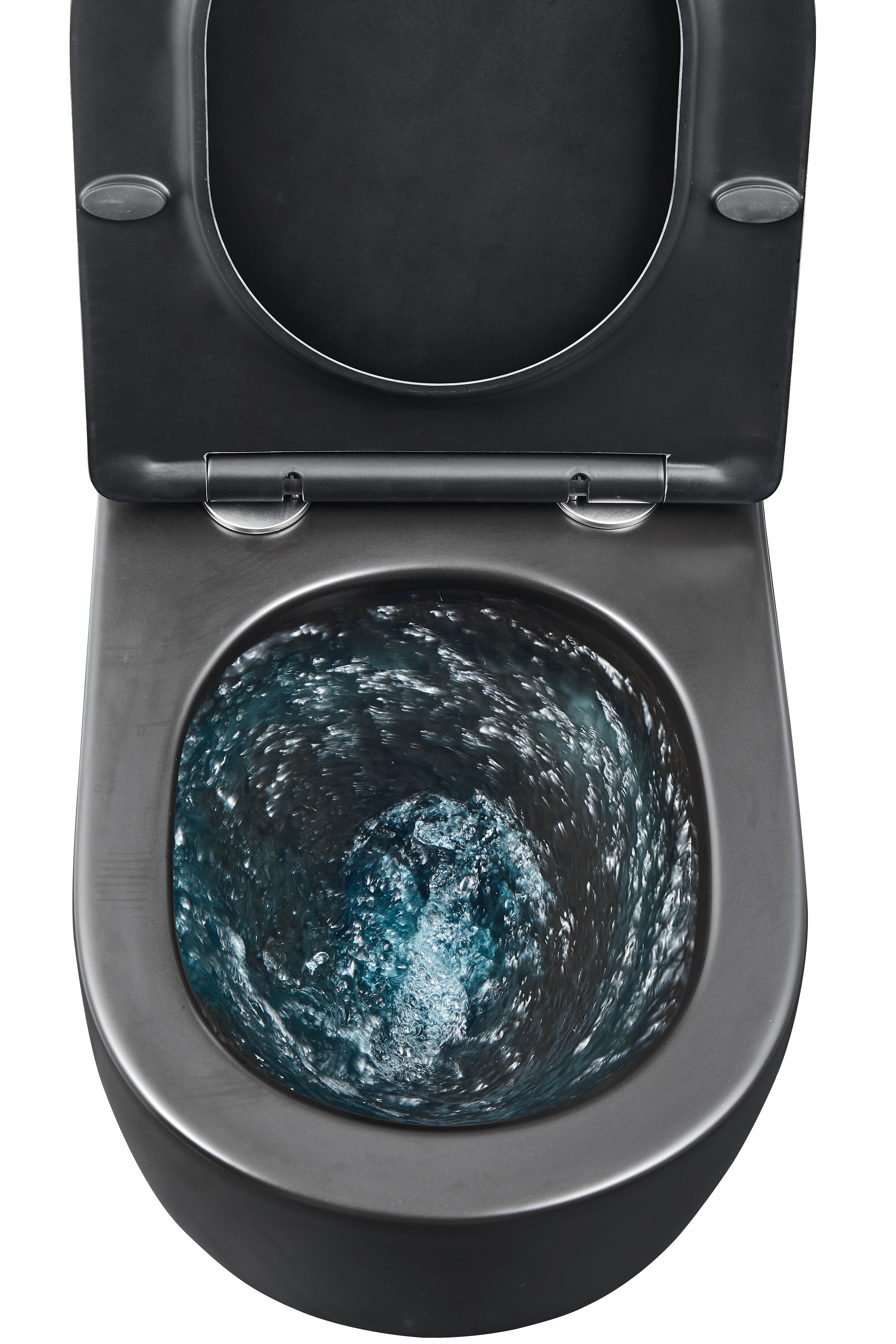 Унітаз підвісний MIXXUS PREMIUM BEVEL-0301-T3 BLACK 515х355х365mm система змиву TORNADO 3.0 (MP6595)
