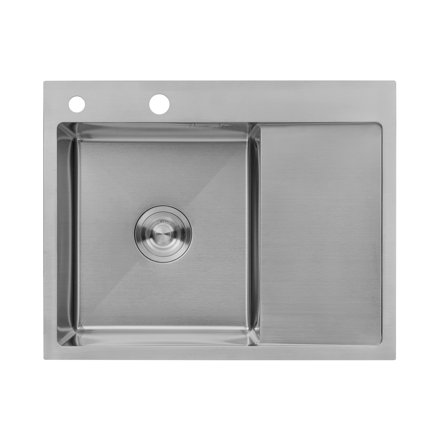 Кухонна мийка Kroner KRP Gebürstet - 6350LHM (3.0/1.0 мм)