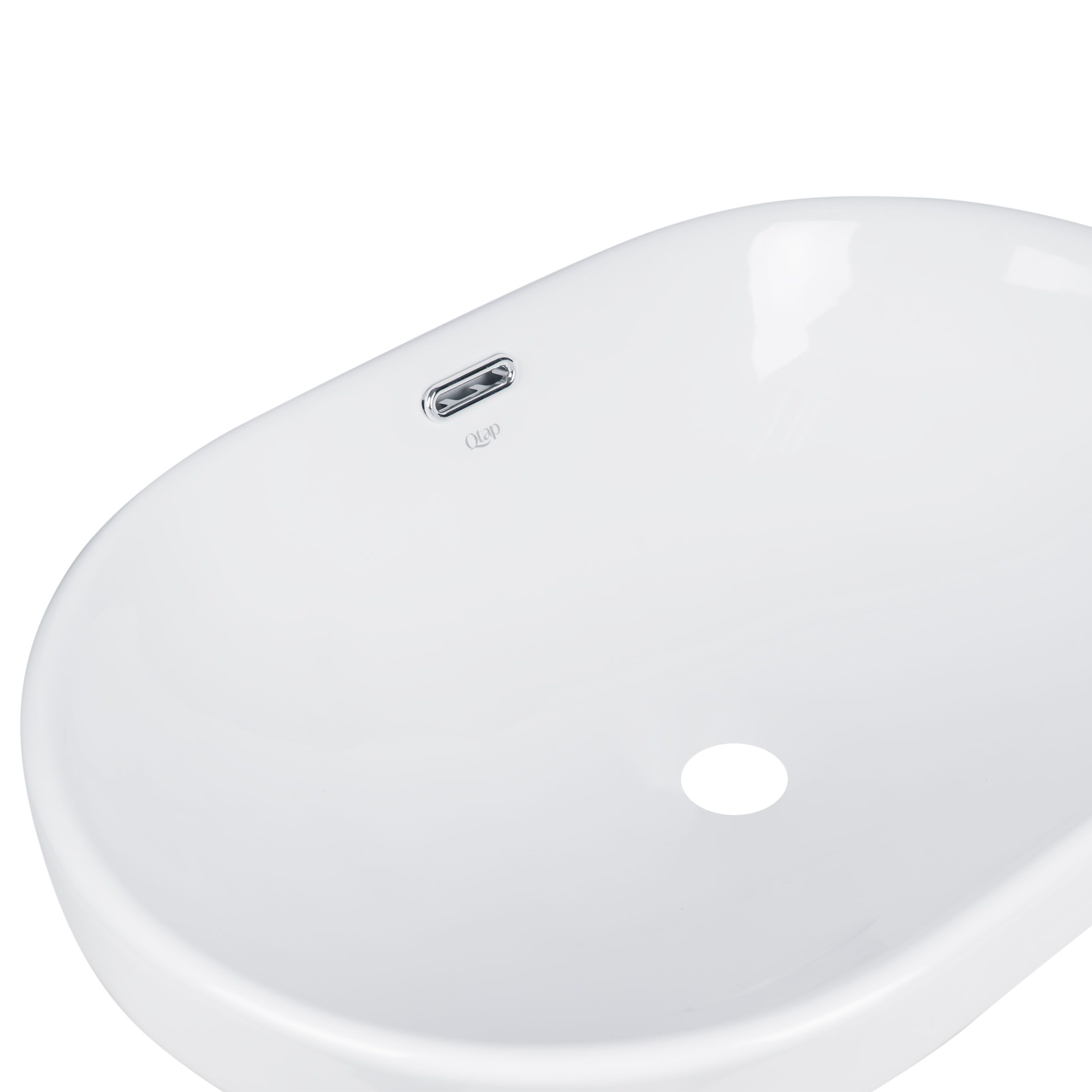Раковина Qtap Leo 590x400x170 White QT11114028WN