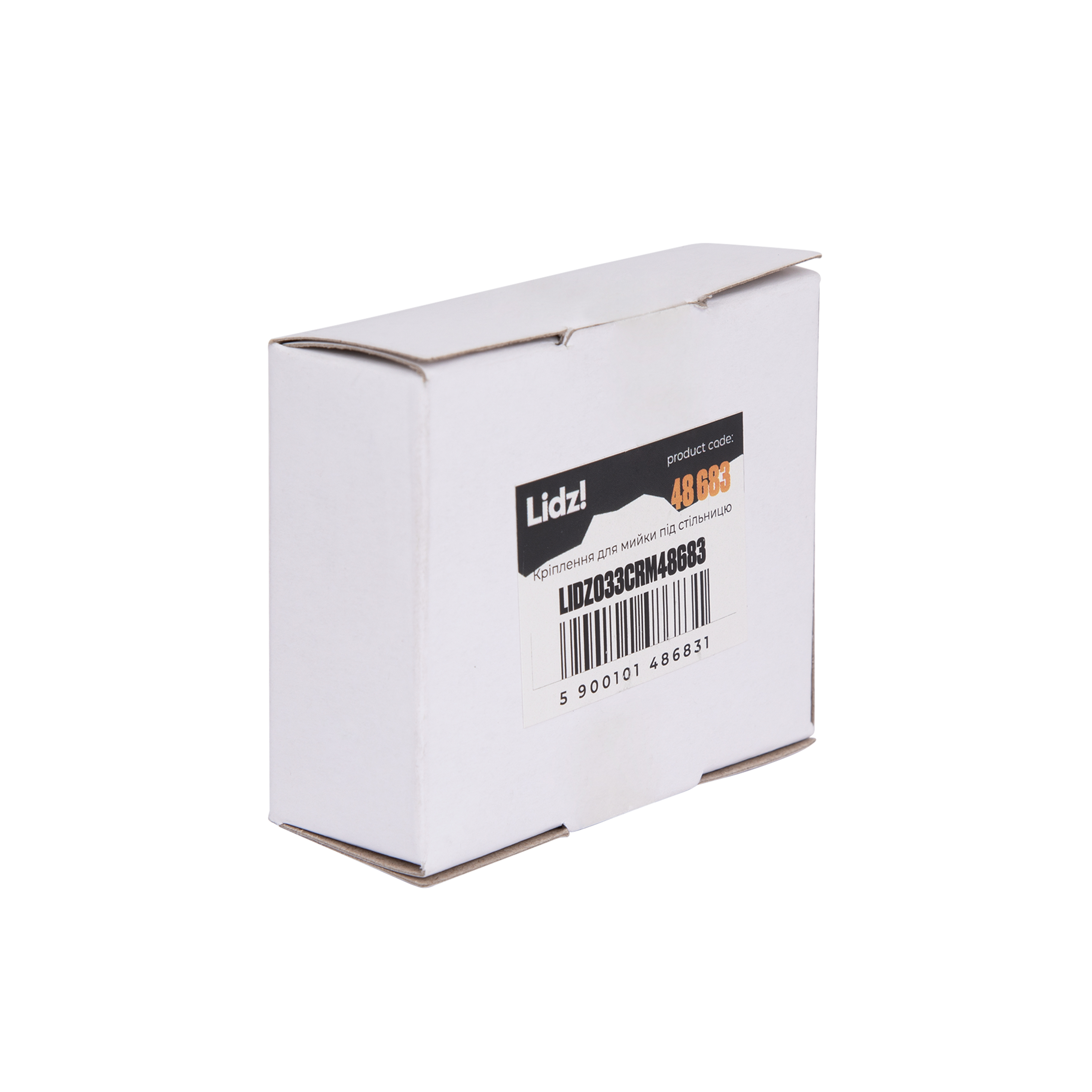 Комплект кріплень для мийки під стільницю Chrome Lidz LIDZ033CRM48683 металевий