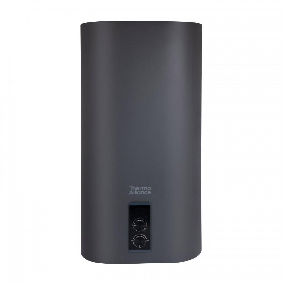 Водонагрівач електричний Thermo Alliance 80 л, Grey,  плоский вертикальний, сухий ТЕН 2 кВт (0,8+1,2) DT80V20GPDD2G
